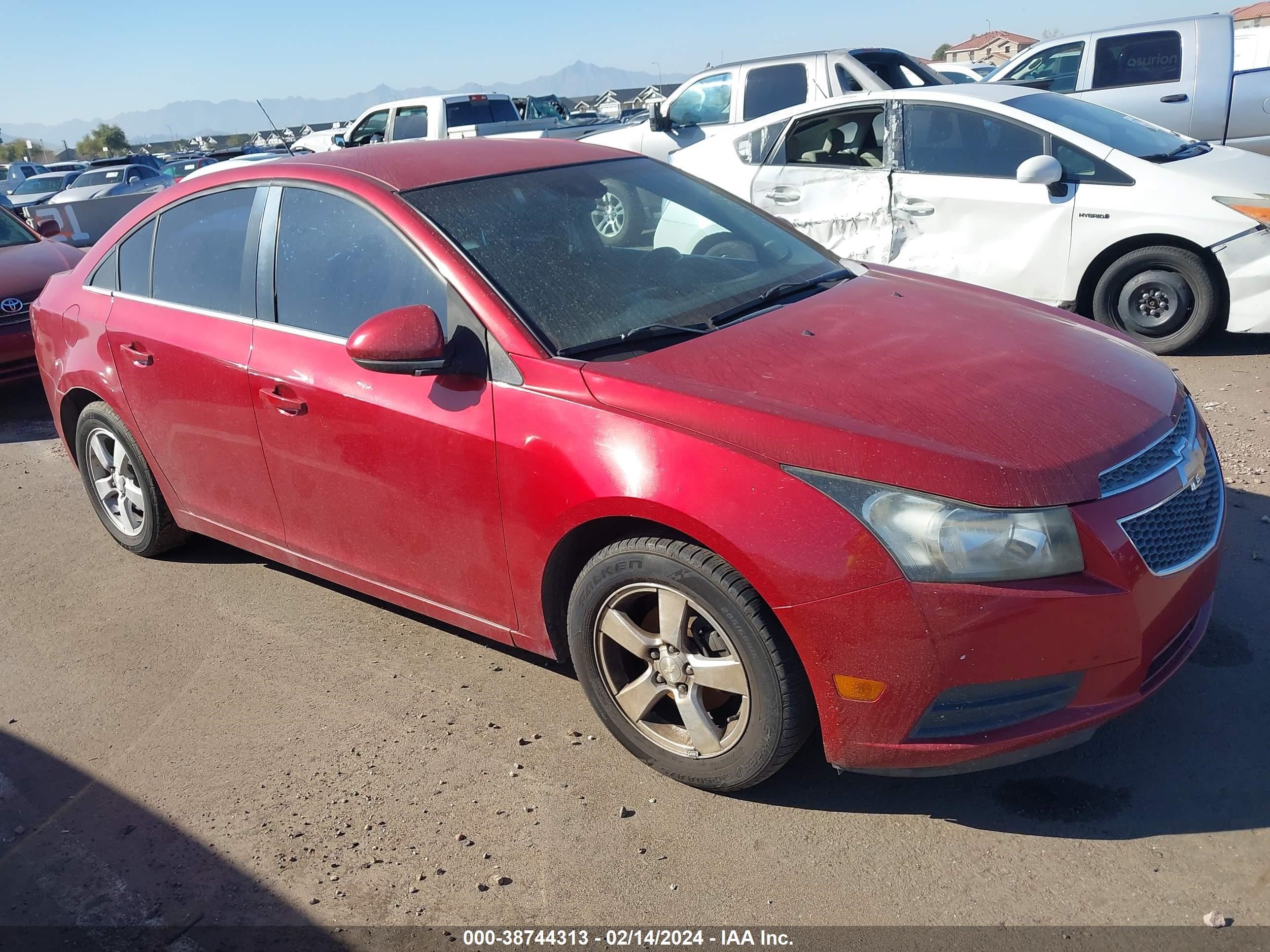 CHEVROLET CRUZE 2012 1g1pe5sc1c7328651