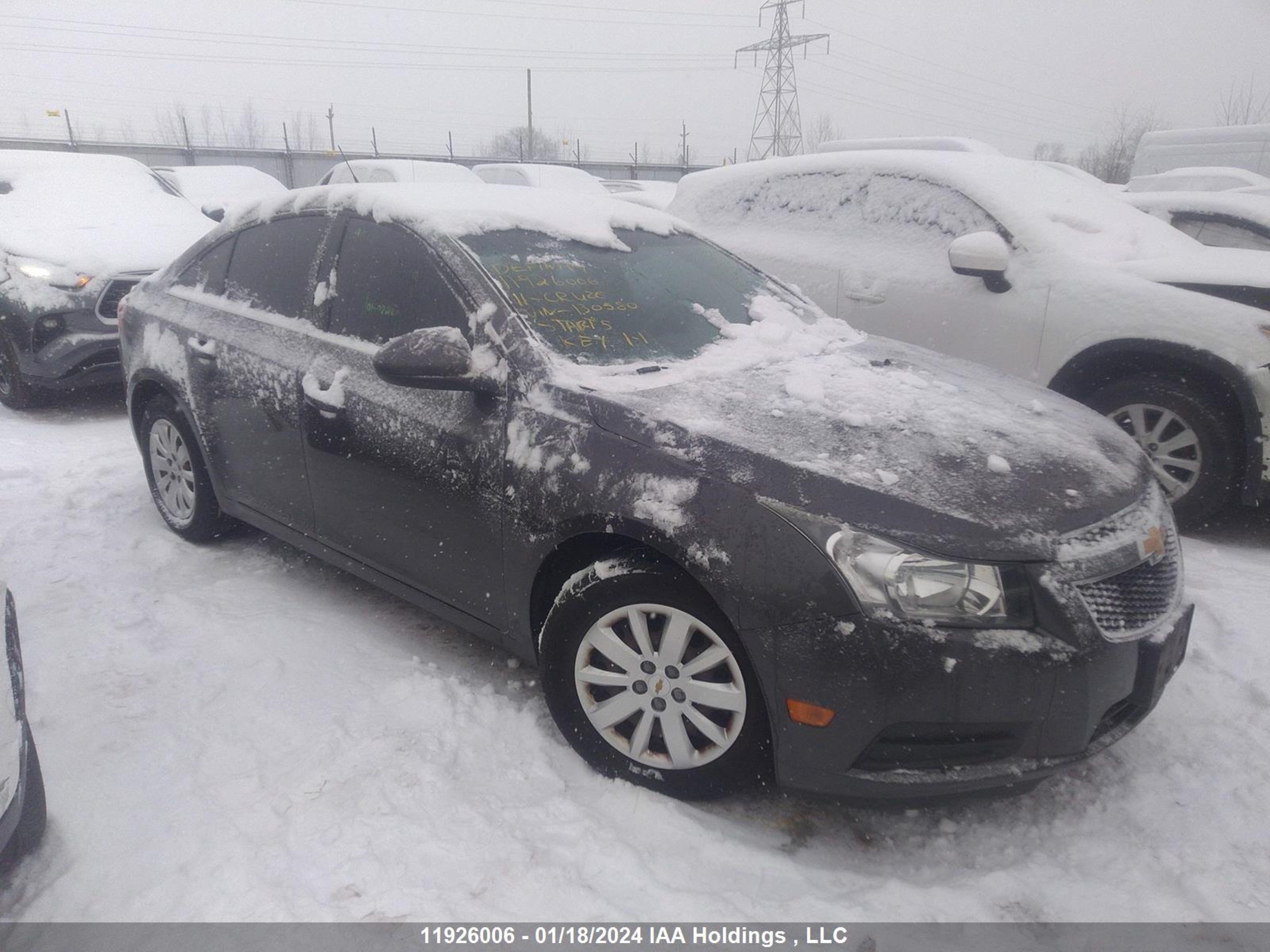 CHEVROLET CRUZE 2011 1g1pf5s90b7130580