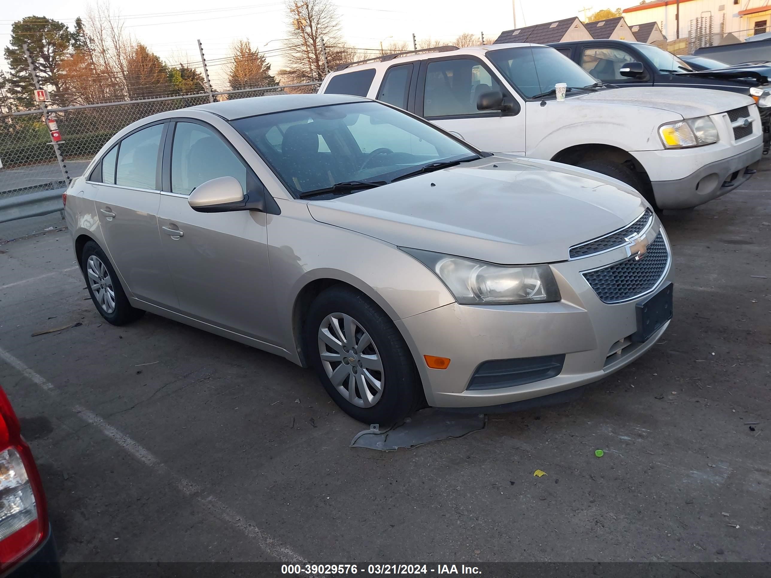 CHEVROLET CRUZE 2011 1g1pf5s90b7243509