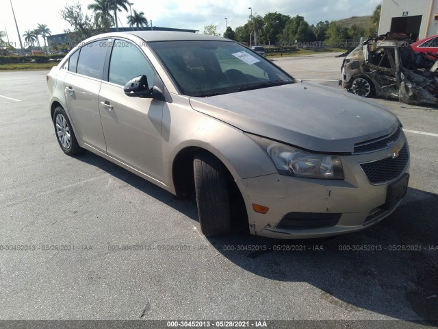 CHEVROLET CRUZE 2011 1g1pf5s90b7265185