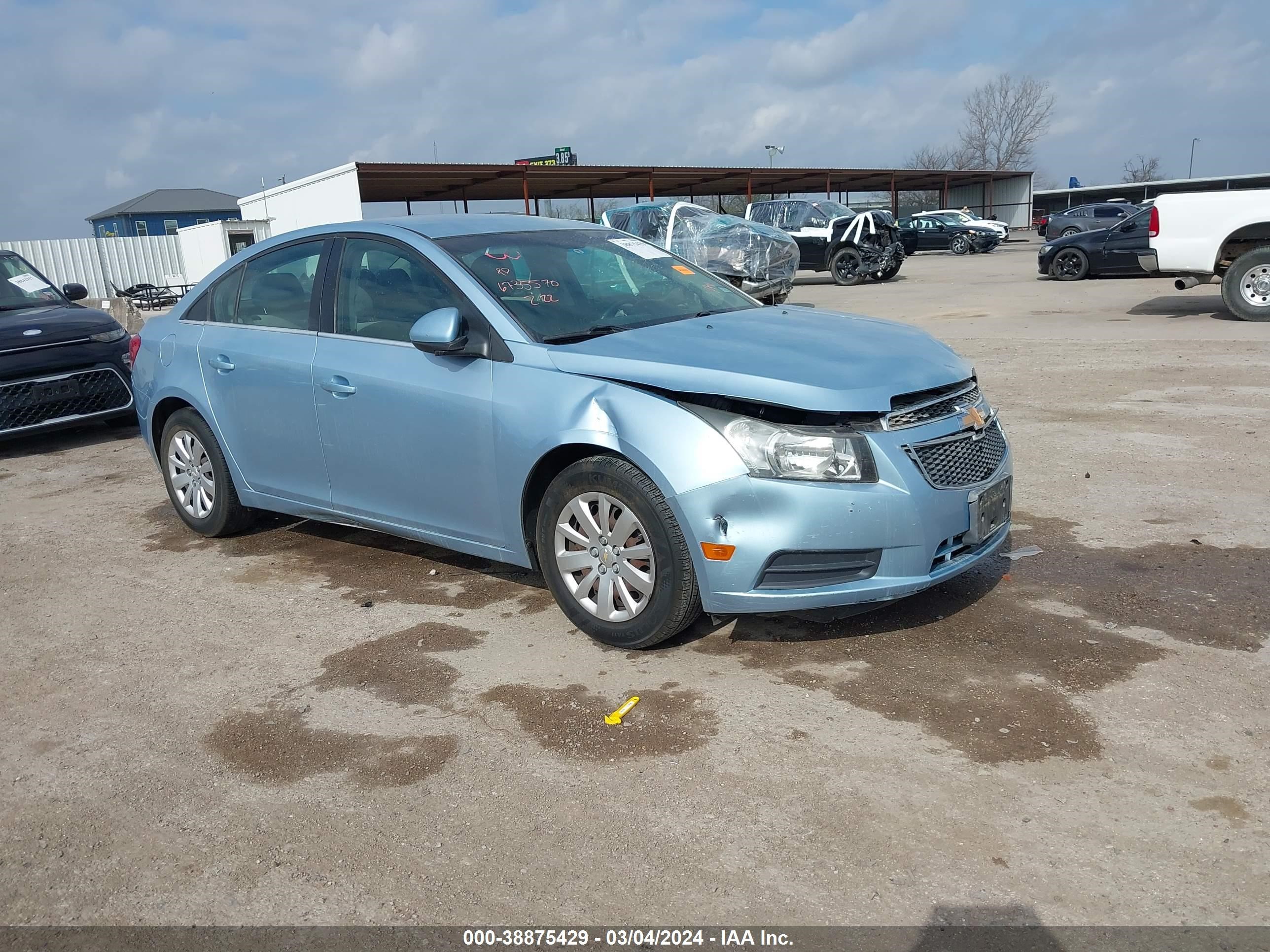 CHEVROLET CRUZE 2011 1g1pf5s91b7184051