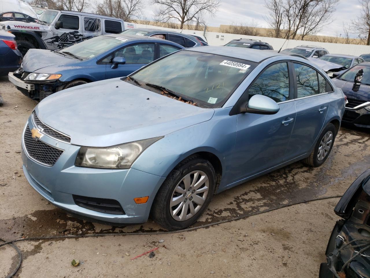 CHEVROLET CRUZE 2011 1g1pf5s91b7216433