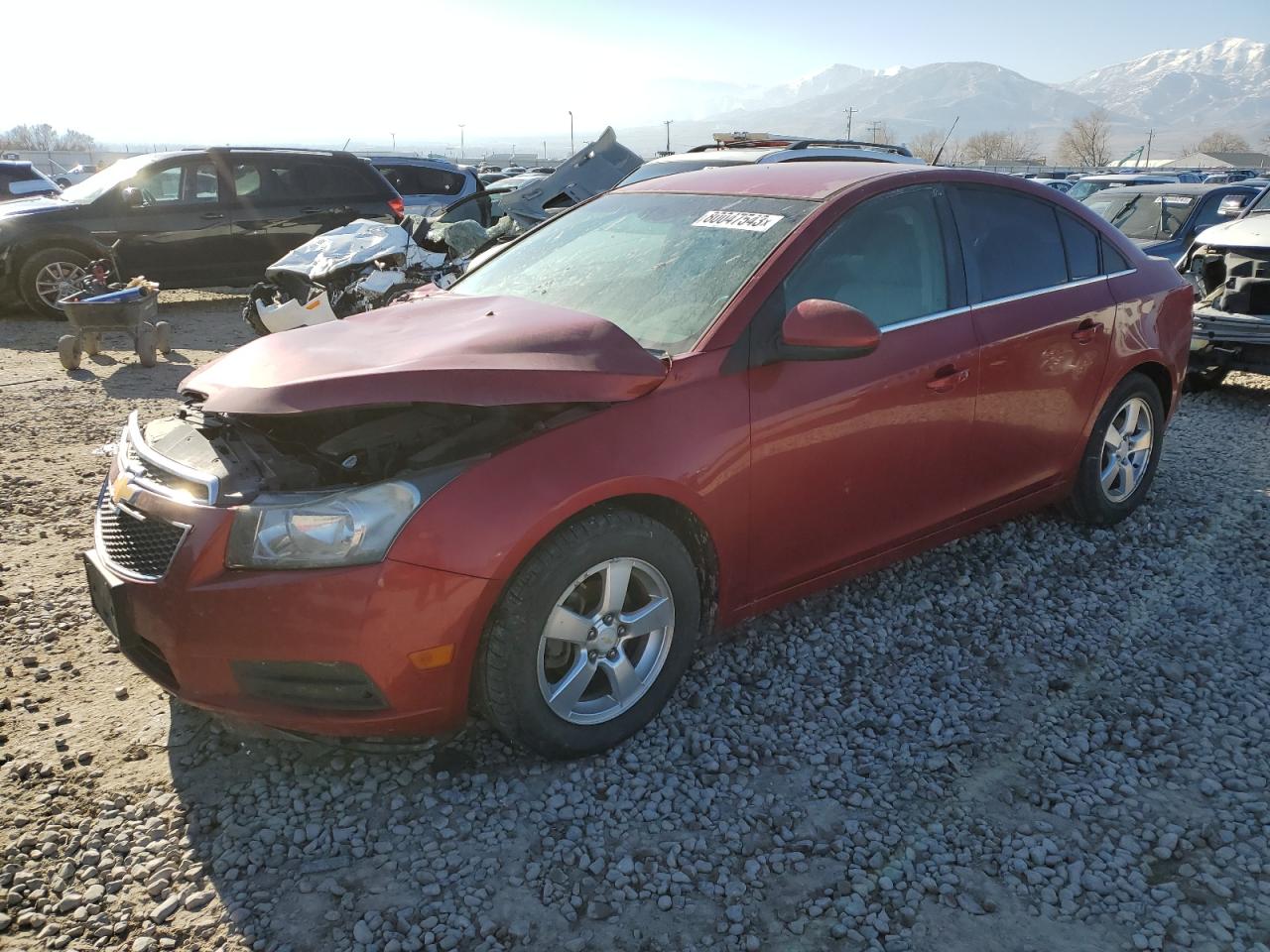 CHEVROLET CRUZE 2011 1g1pf5s92b7178663