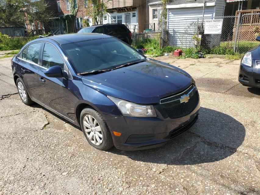 CHEVROLET CRUZE LT 2011 1g1pf5s93b7166053