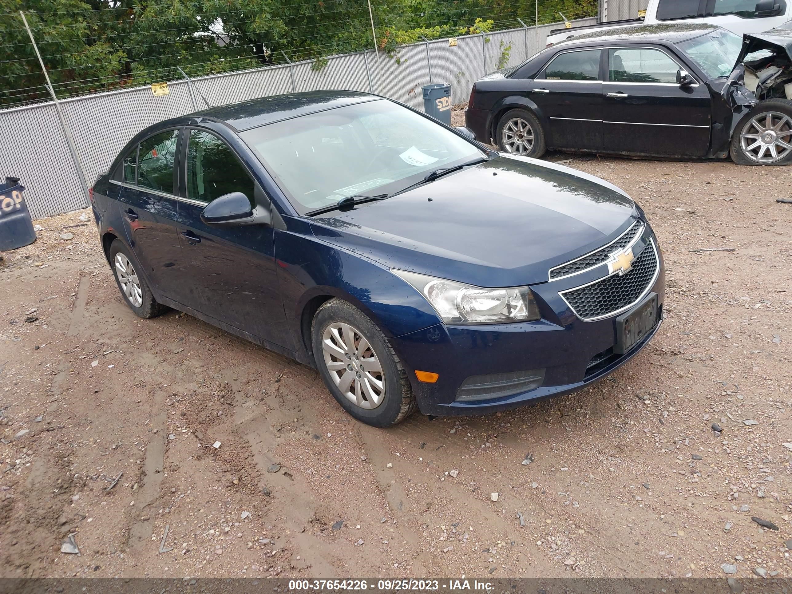 CHEVROLET CRUZE 2011 1g1pf5s94b7165283