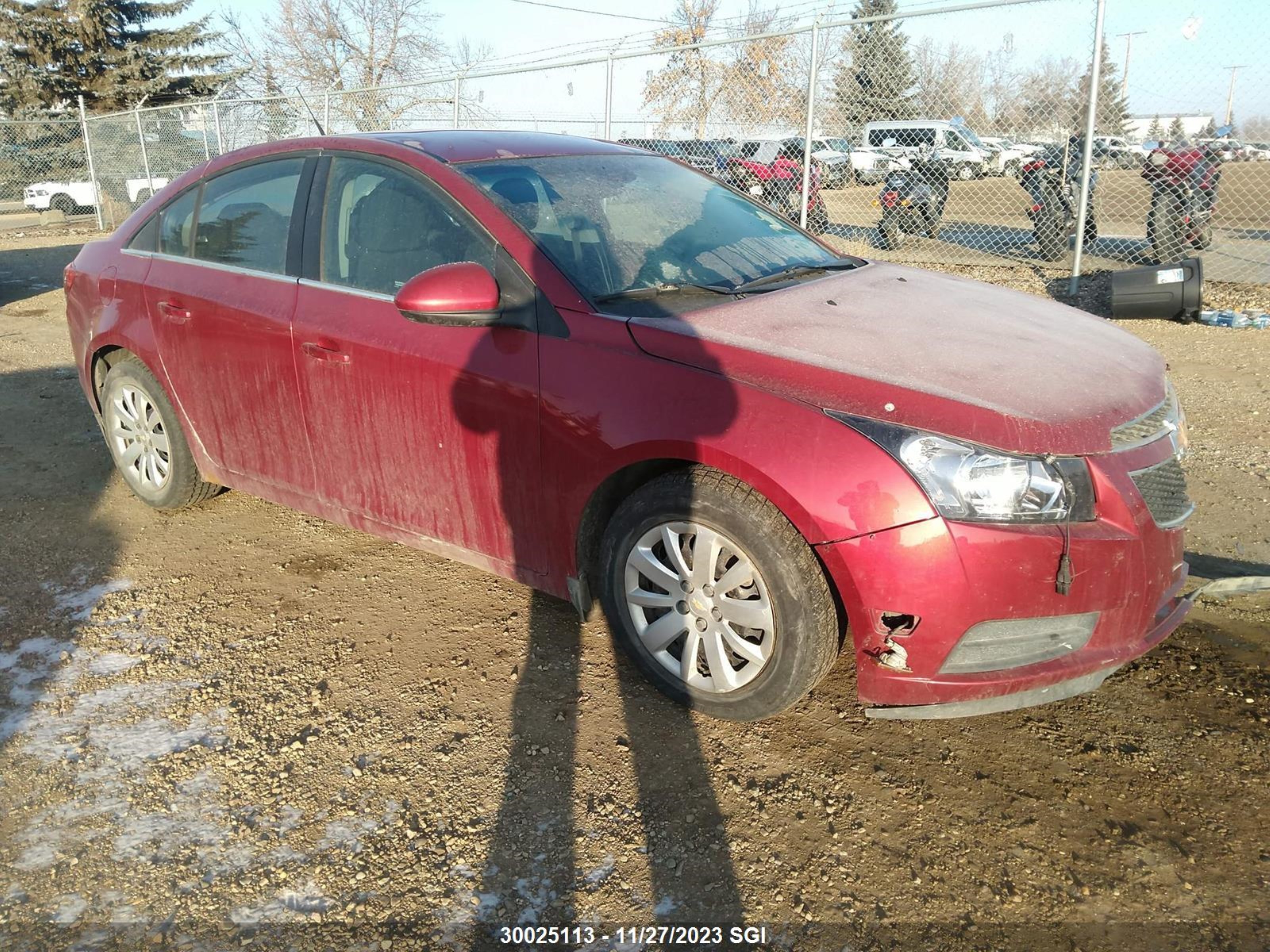 CHEVROLET CRUZE 2011 1g1pf5s94b7277579