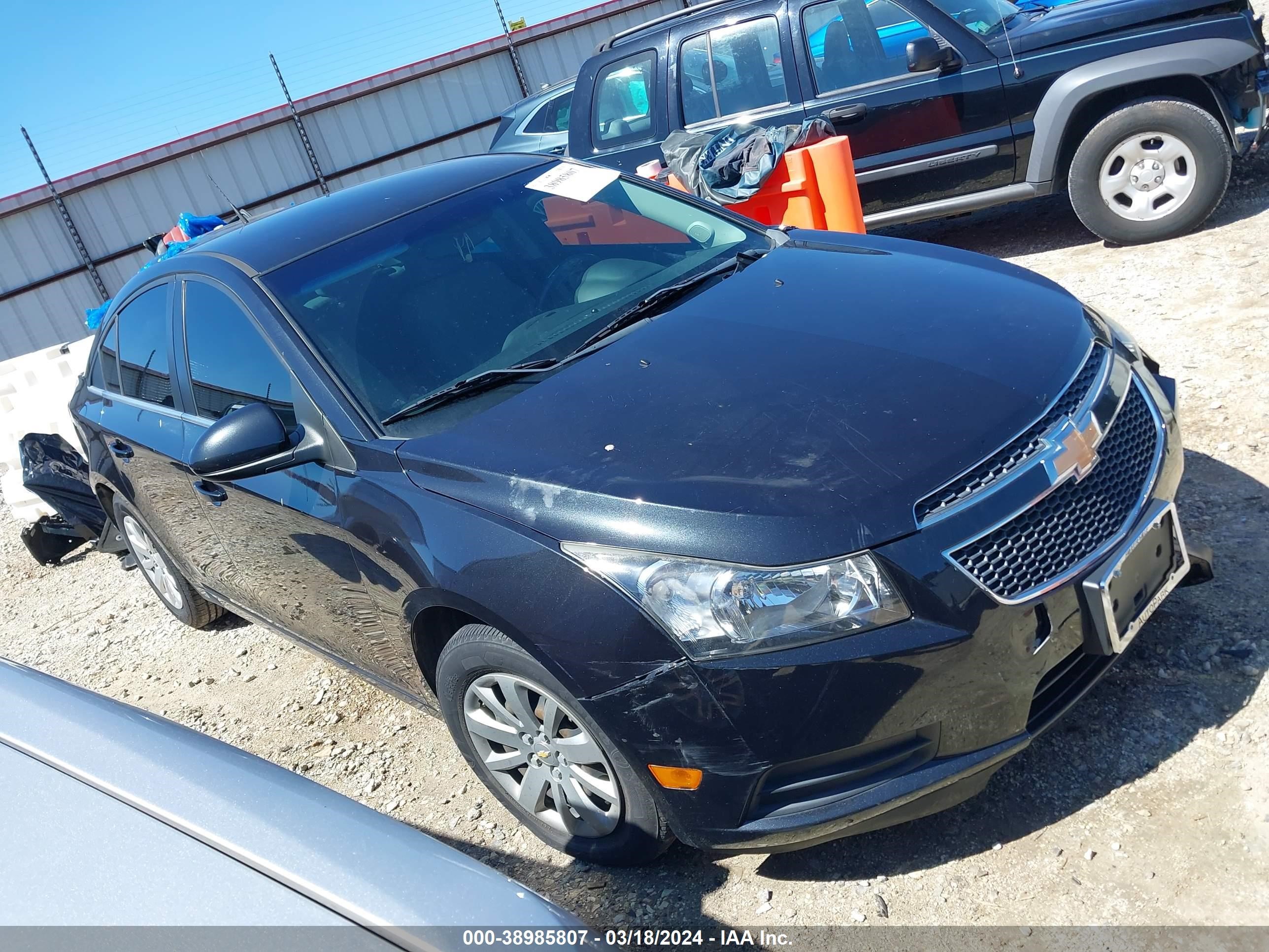 CHEVROLET CRUZE 2011 1g1pf5s96b7203631