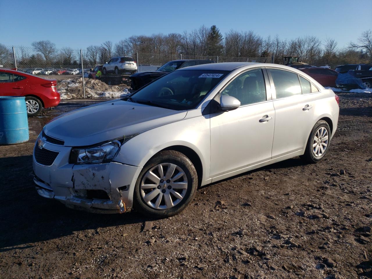 CHEVROLET CRUZE 2011 1g1pf5s97b7273591