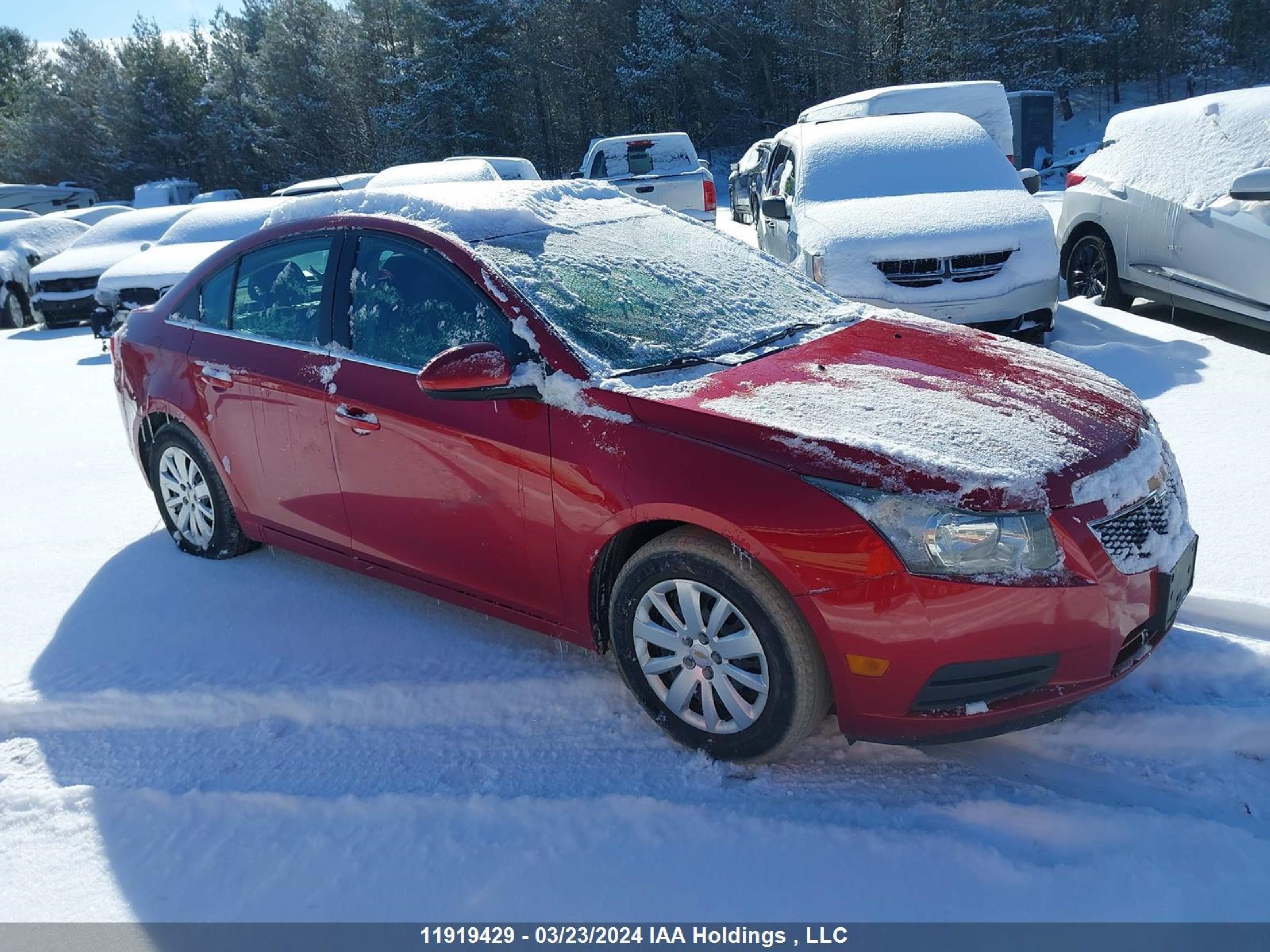 CHEVROLET CRUZE 2011 1g1pf5s98b7205803