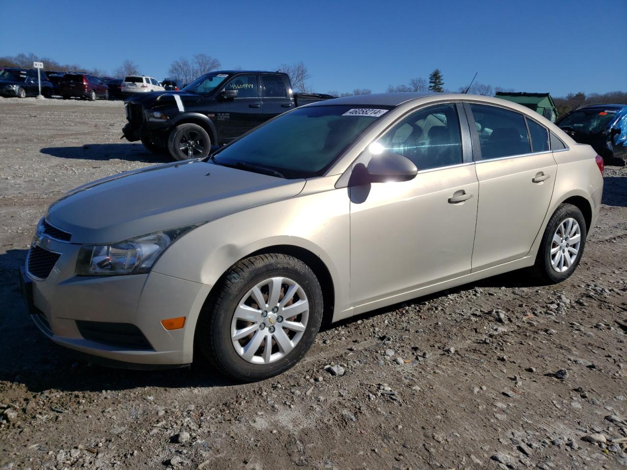 CHEVROLET CRUZE 2011 1g1pf5s99b7154263