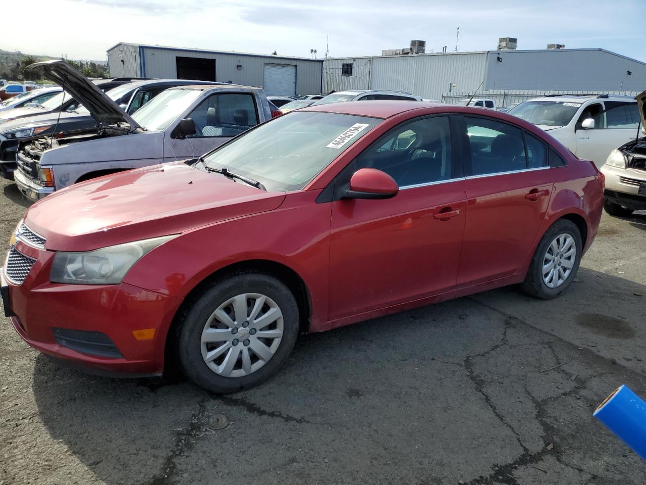 CHEVROLET CRUZE 2011 1g1pf5s99b7161505