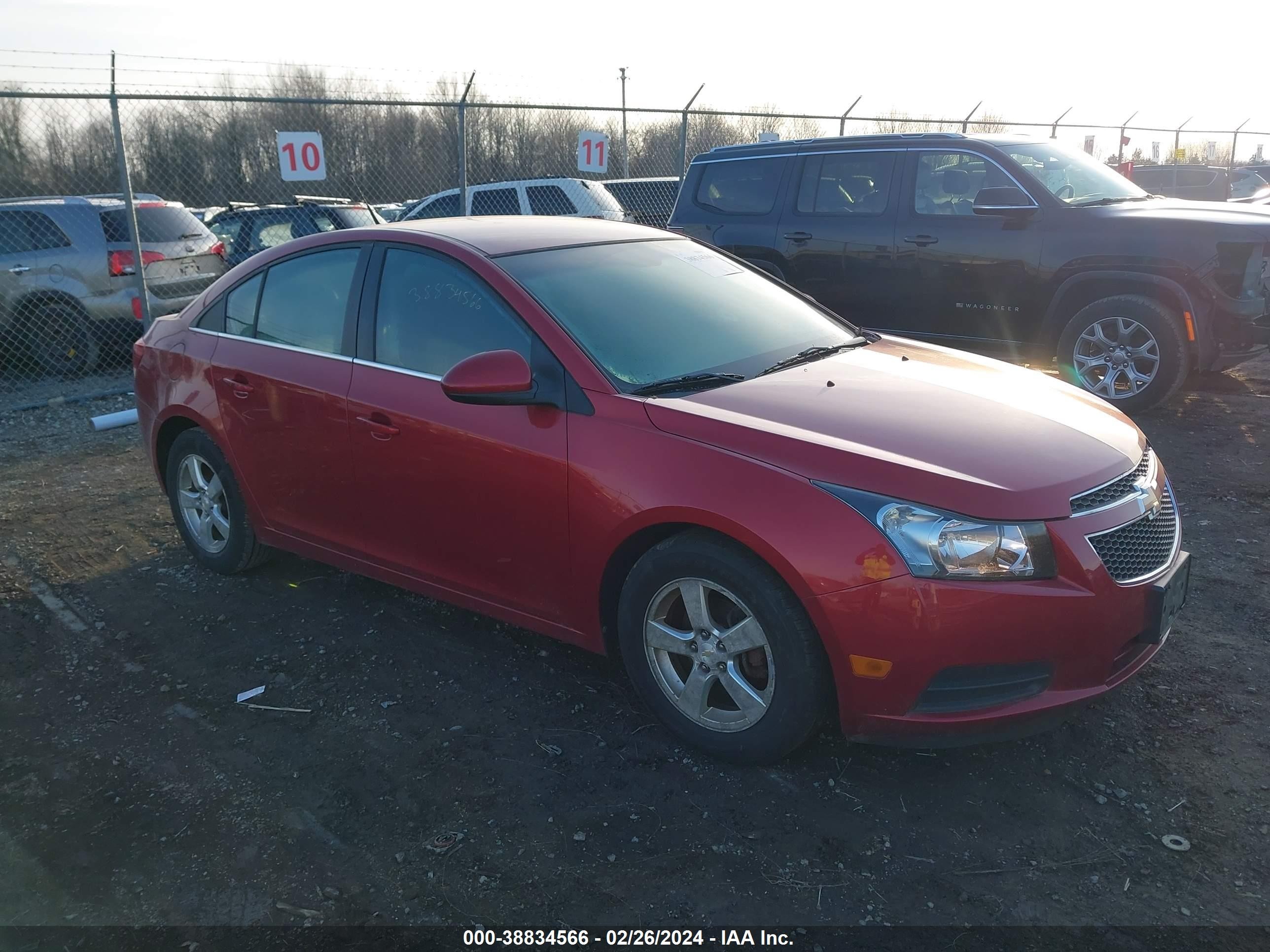 CHEVROLET CRUZE 2011 1g1pf5s9xb7160024