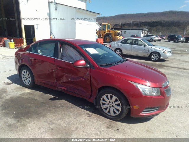 CHEVROLET CRUZE 2011 1g1pf5s9xb7191886