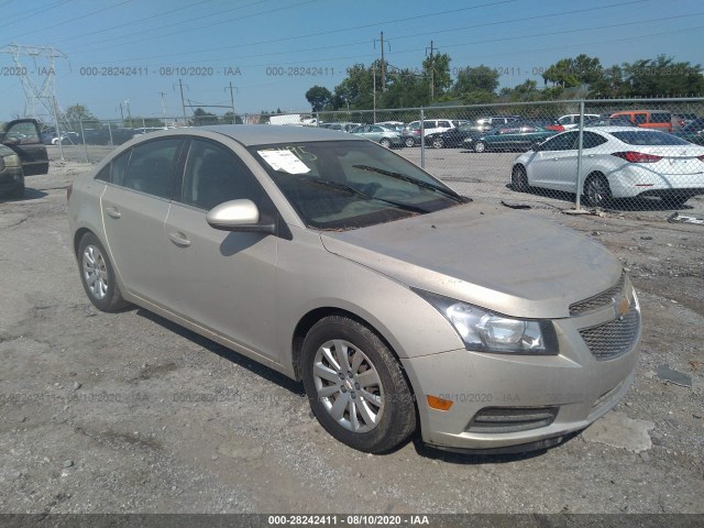 CHEVROLET CRUZE 2011 1g1pf5s9xb7257837