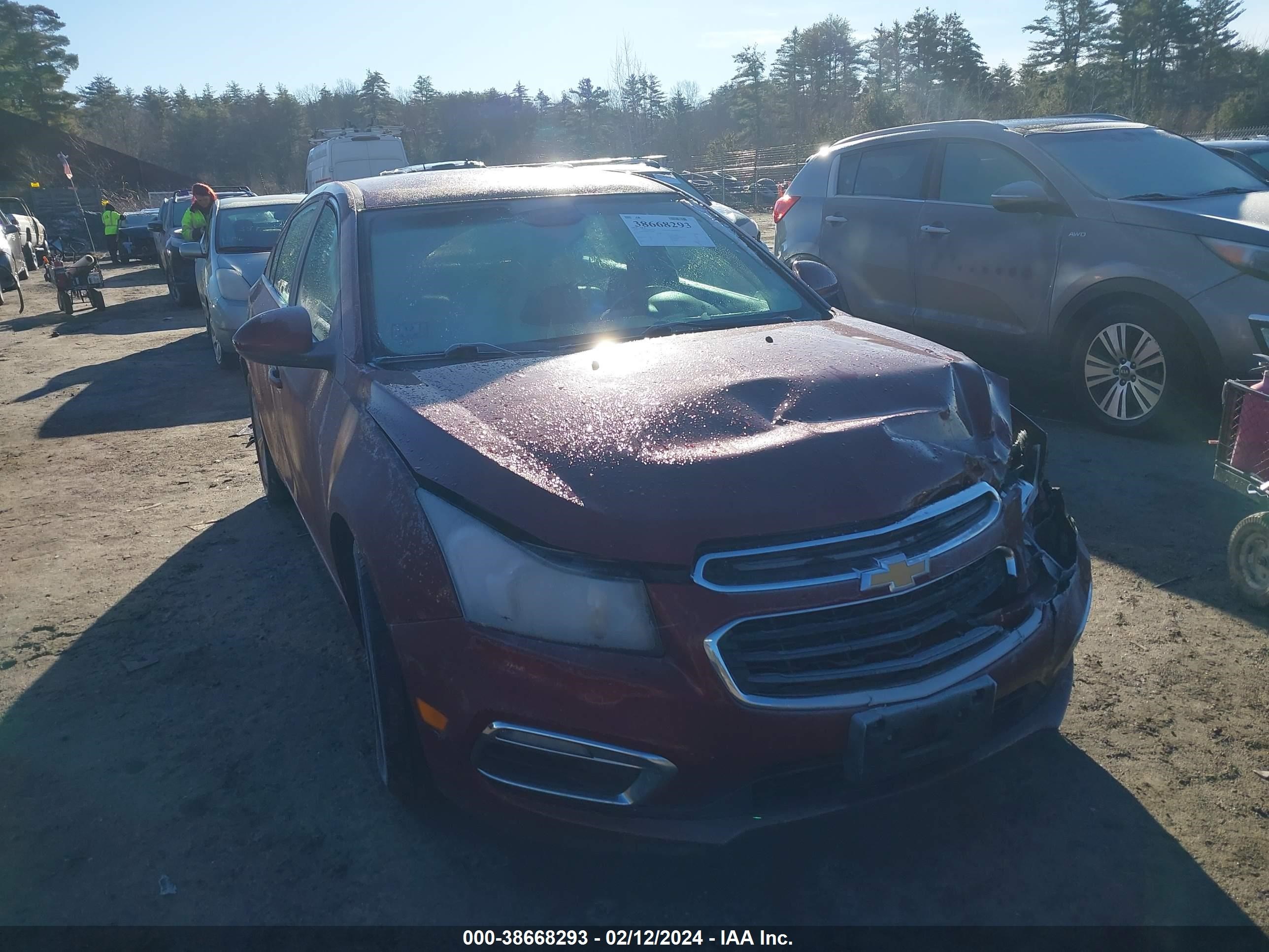 CHEVROLET CRUZE 2016 1g1pf5sb0g7115586