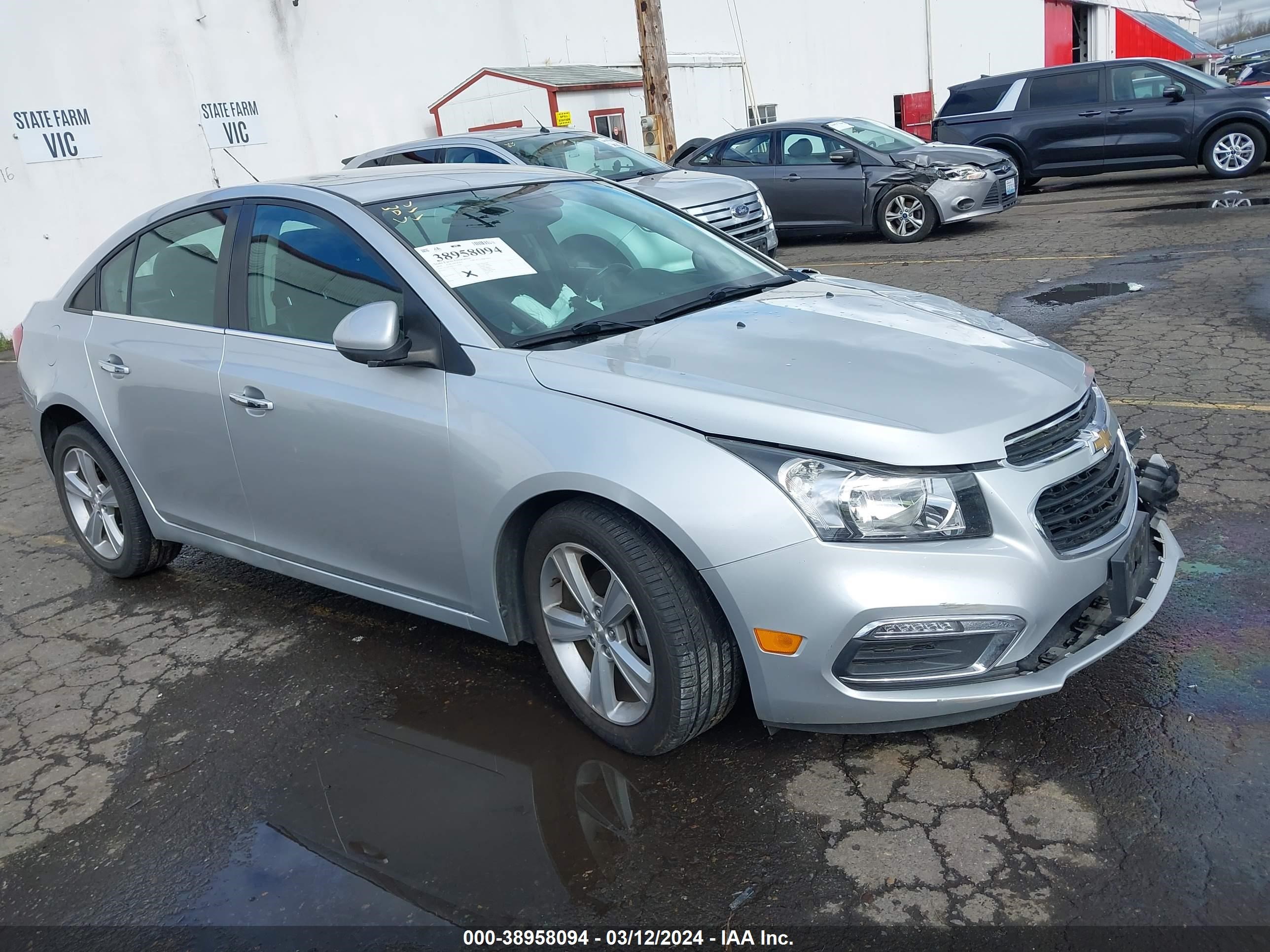 CHEVROLET CRUZE 2016 1g1pf5sb7g7129386