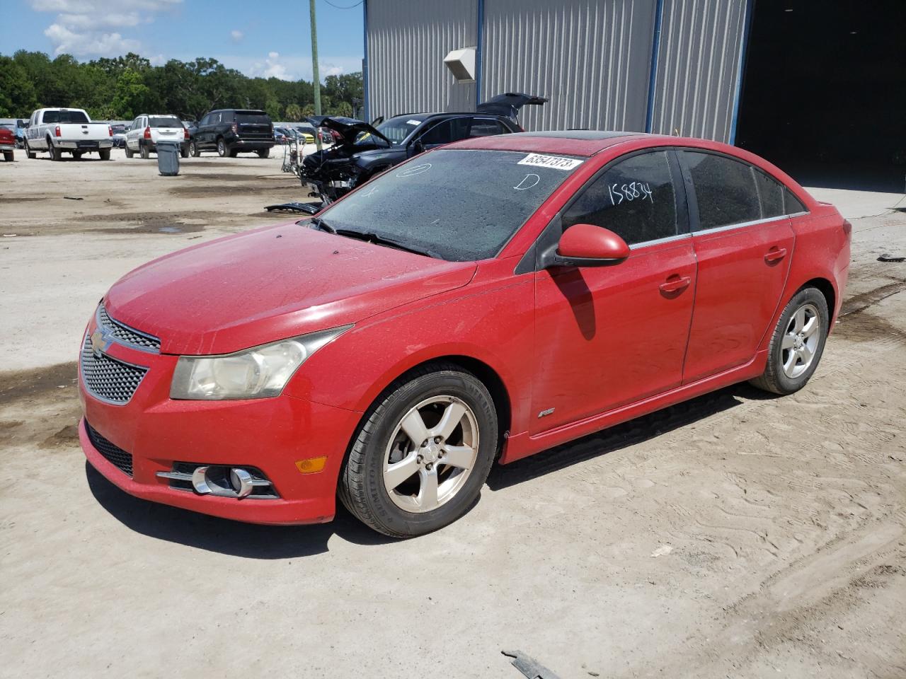 CHEVROLET CRUZE 2012 1g1pf5sc0c7211298