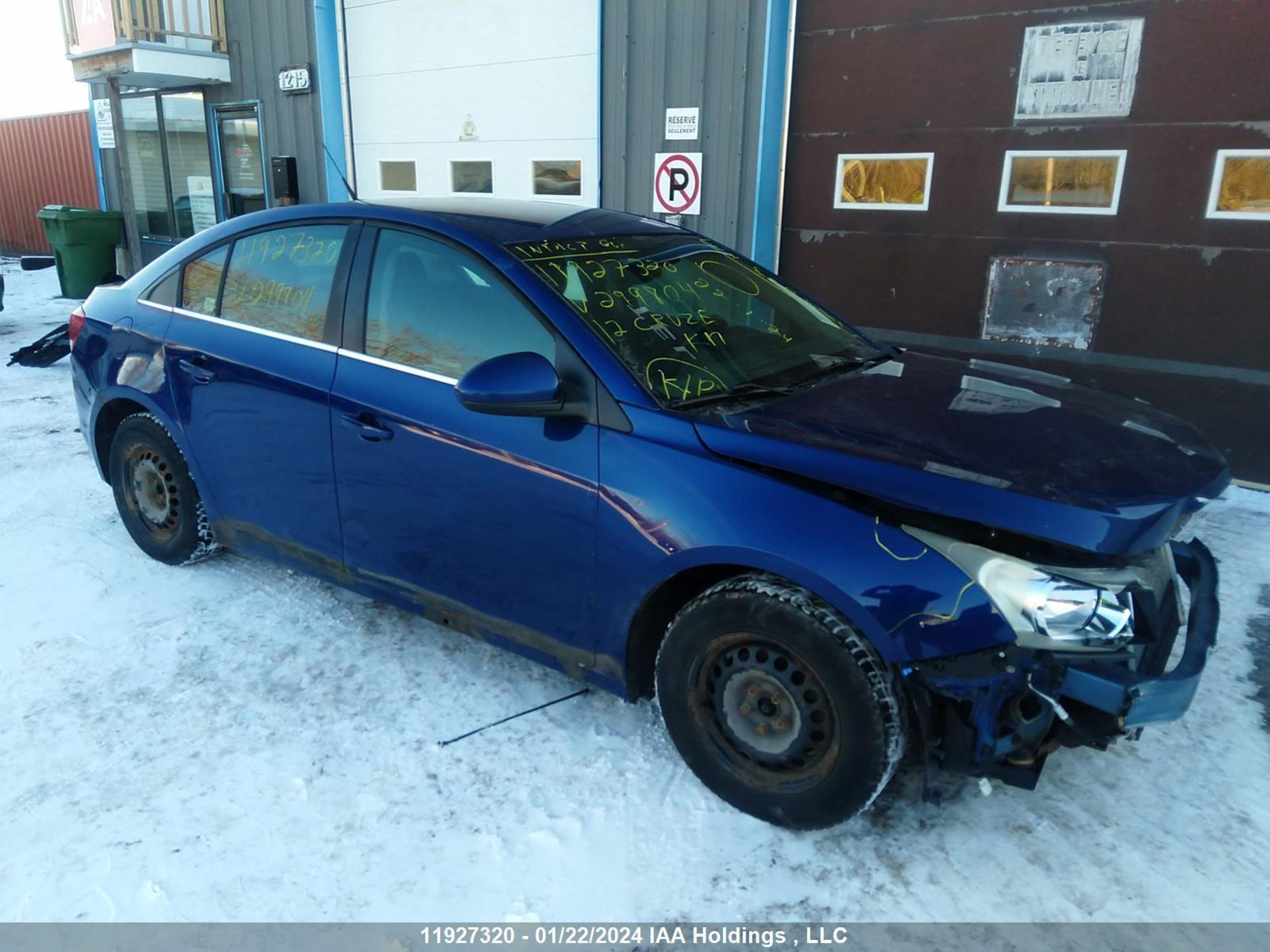 CHEVROLET CRUZE 2012 1g1pf5sc0c7299804