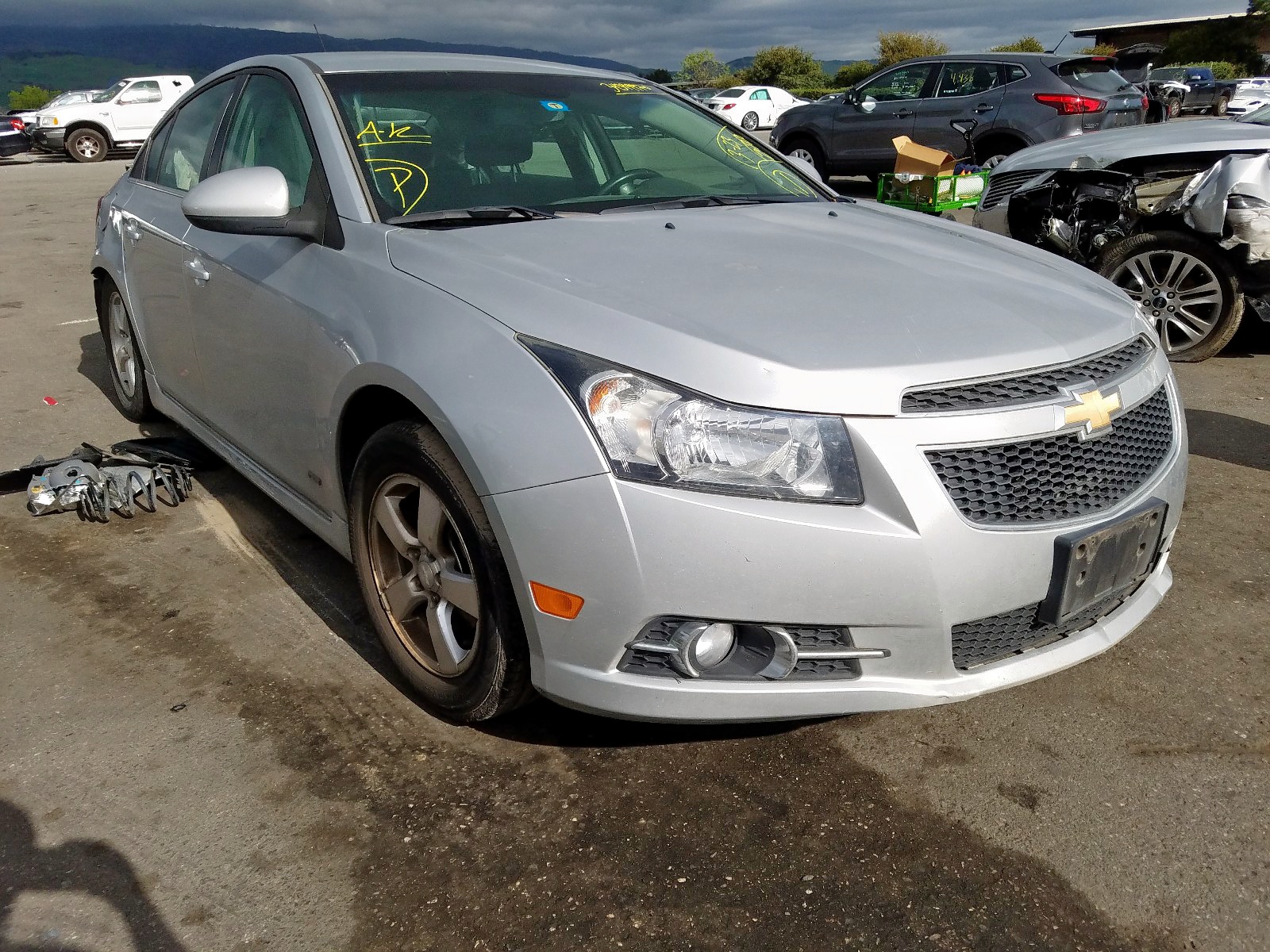 CHEVROLET CRUZE LT 2012 1g1pf5sc1c7269534