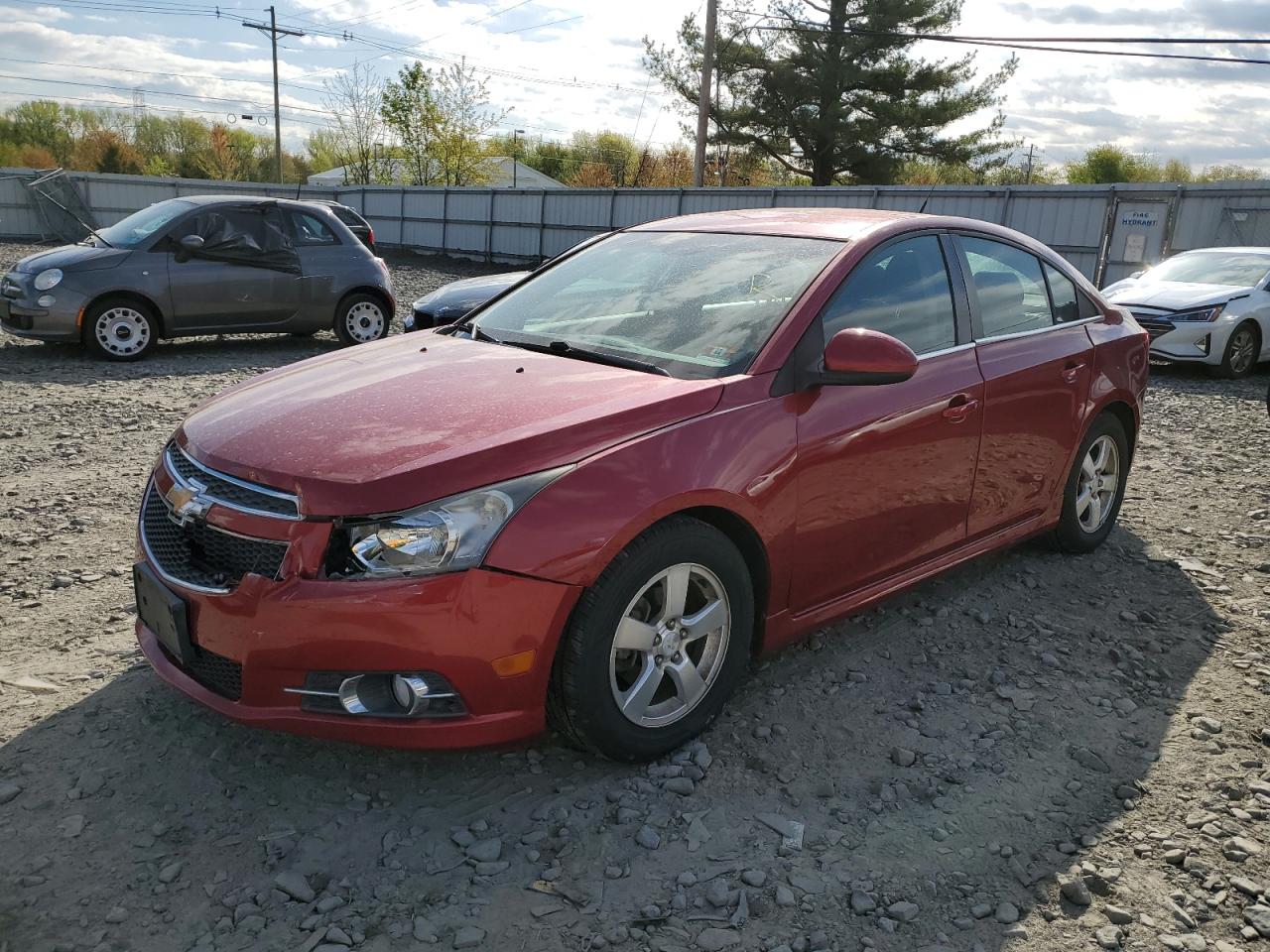 CHEVROLET CRUZE LT 2012 1g1pf5sc2c7174383