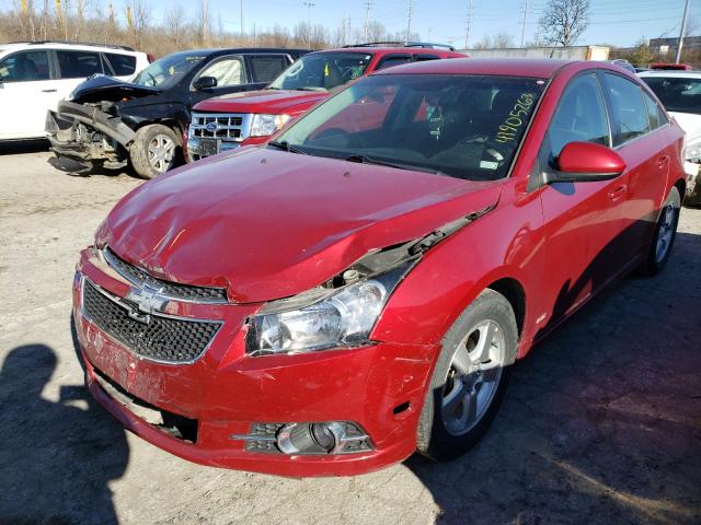 CHEVROLET CRUZE LT 2012 1g1pf5sc4c7101810