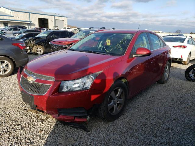 CHEVROLET CRUZE LT 2012 1g1pf5sc6c7361397