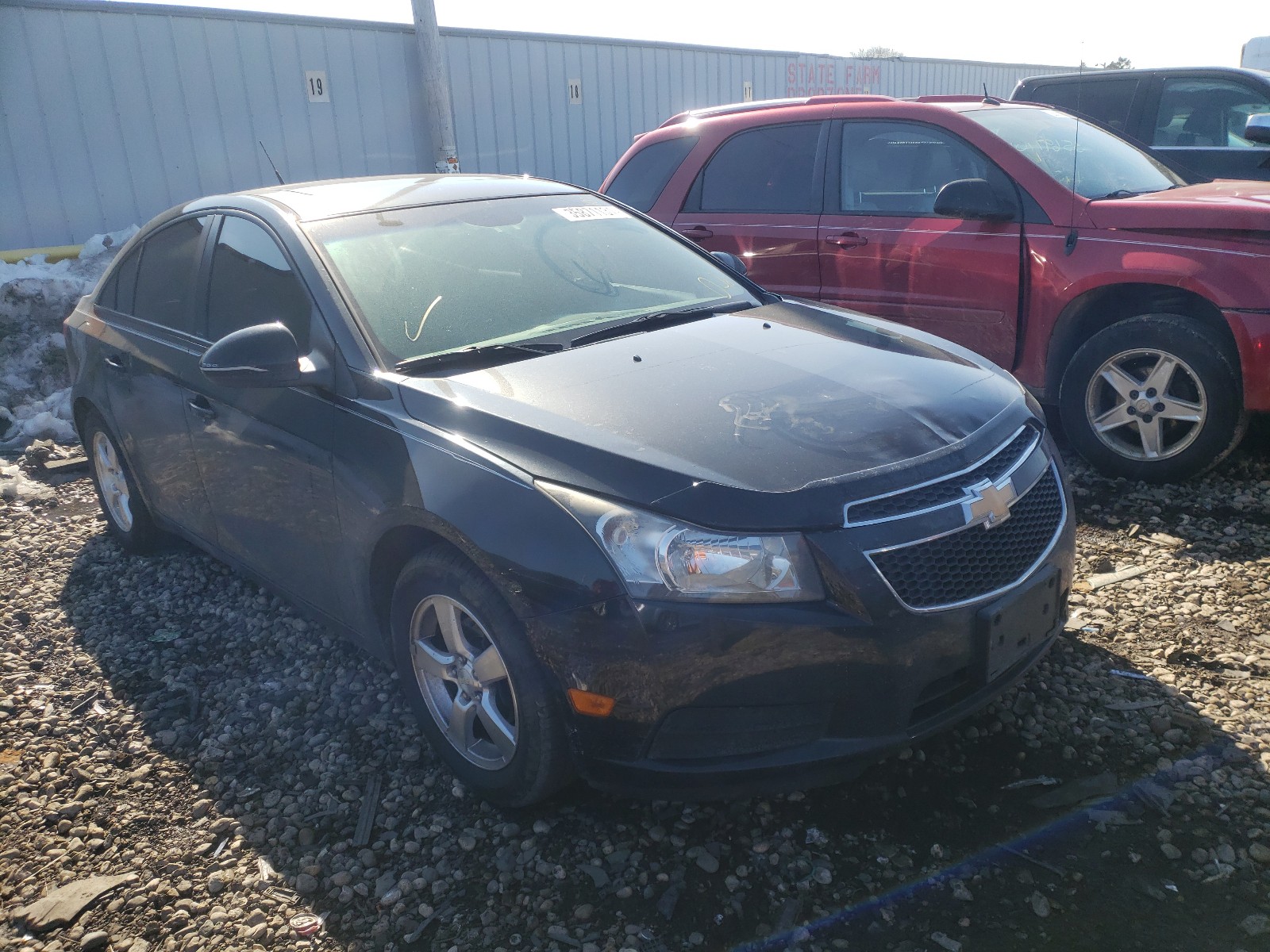 CHEVROLET CRUZE LT 2012 1g1pf5sc7c7153299