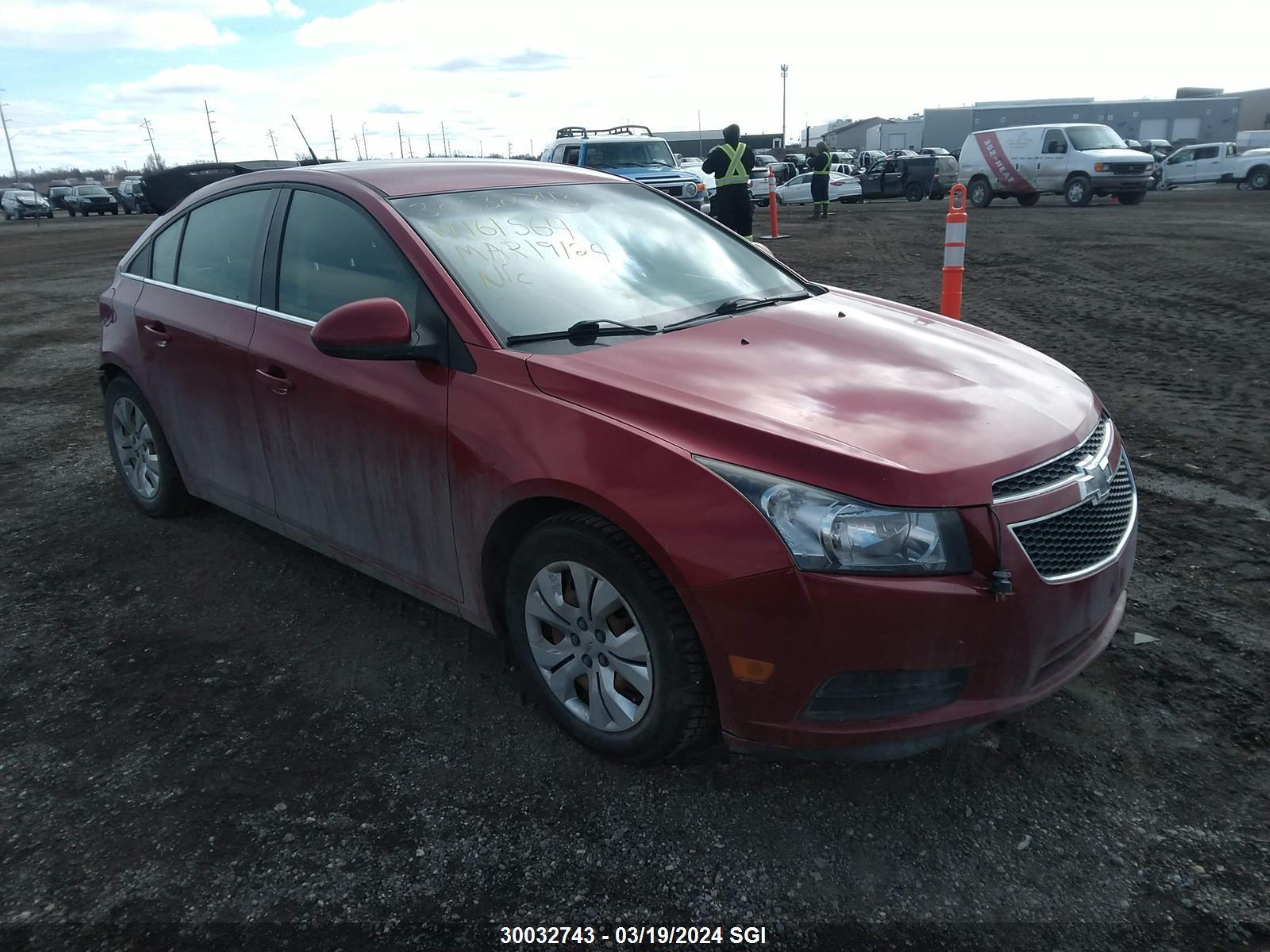 CHEVROLET CRUZE 2012 1g1pf5sc7c7161564