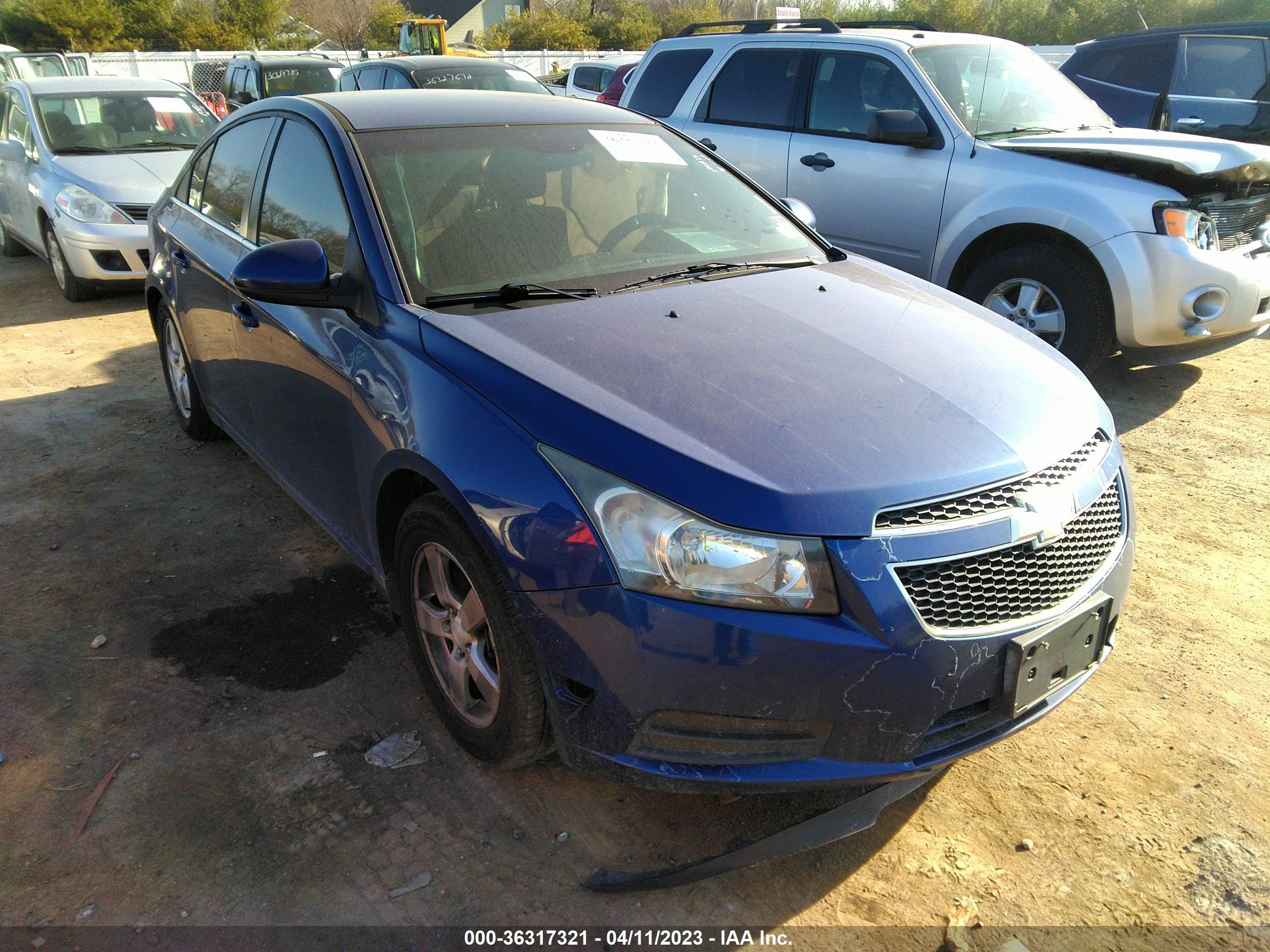 CHEVROLET CRUZE 2012 1g1pf5sc7c7267626