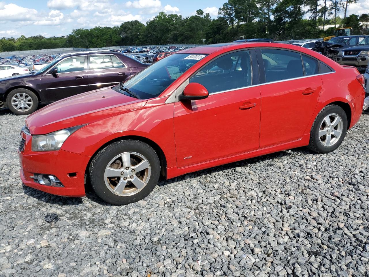 CHEVROLET CRUZE 2012 1g1pf5sc7c7341269