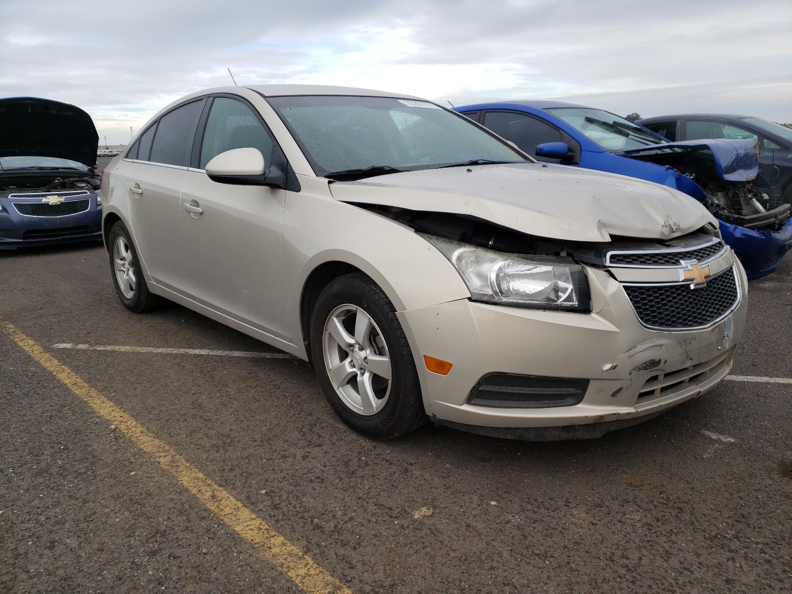 CHEVROLET CRUZE LT 2012 1g1pf5sc8c7102622