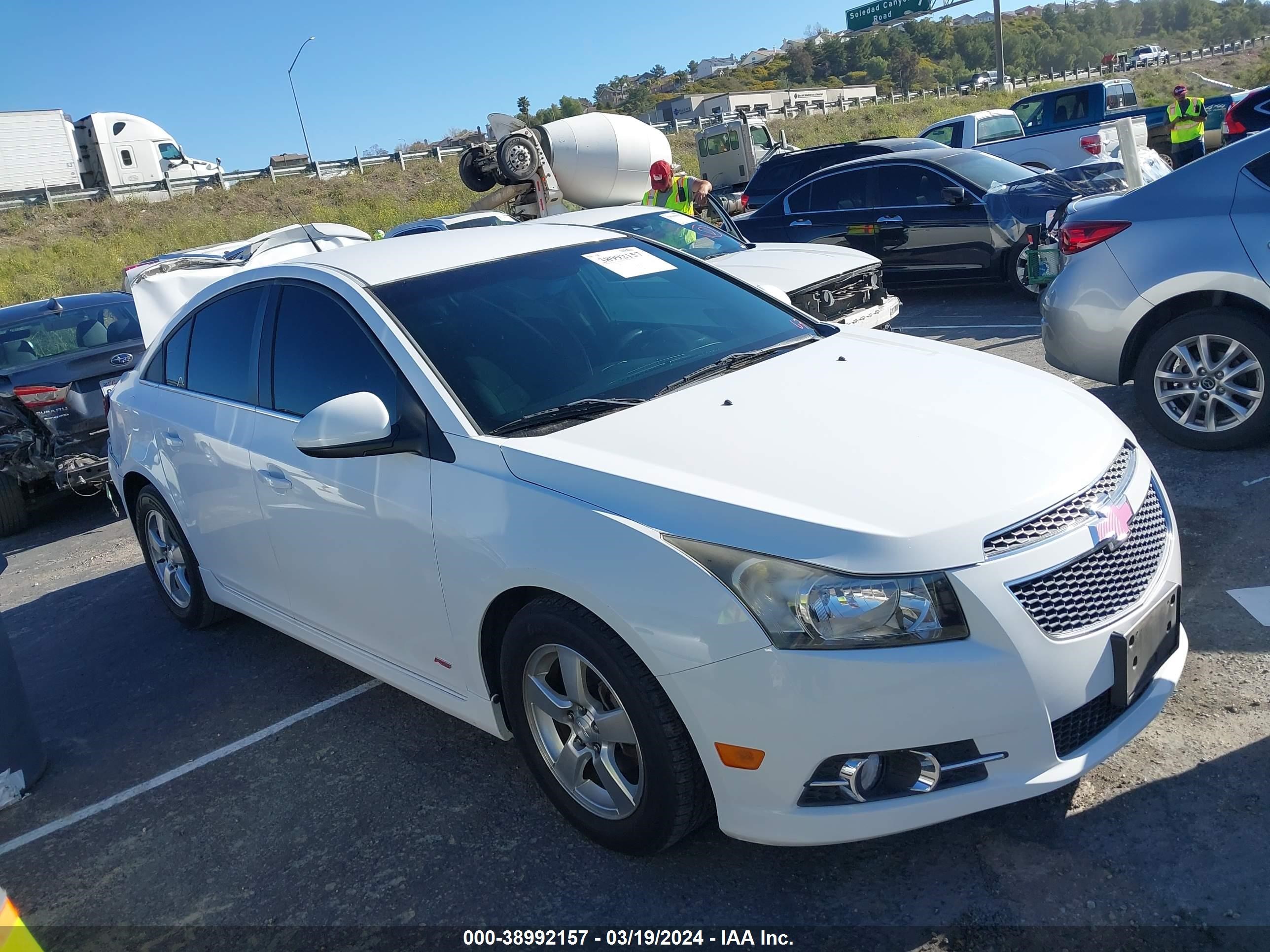 CHEVROLET CRUZE 2012 1g1pf5sc8c7274830