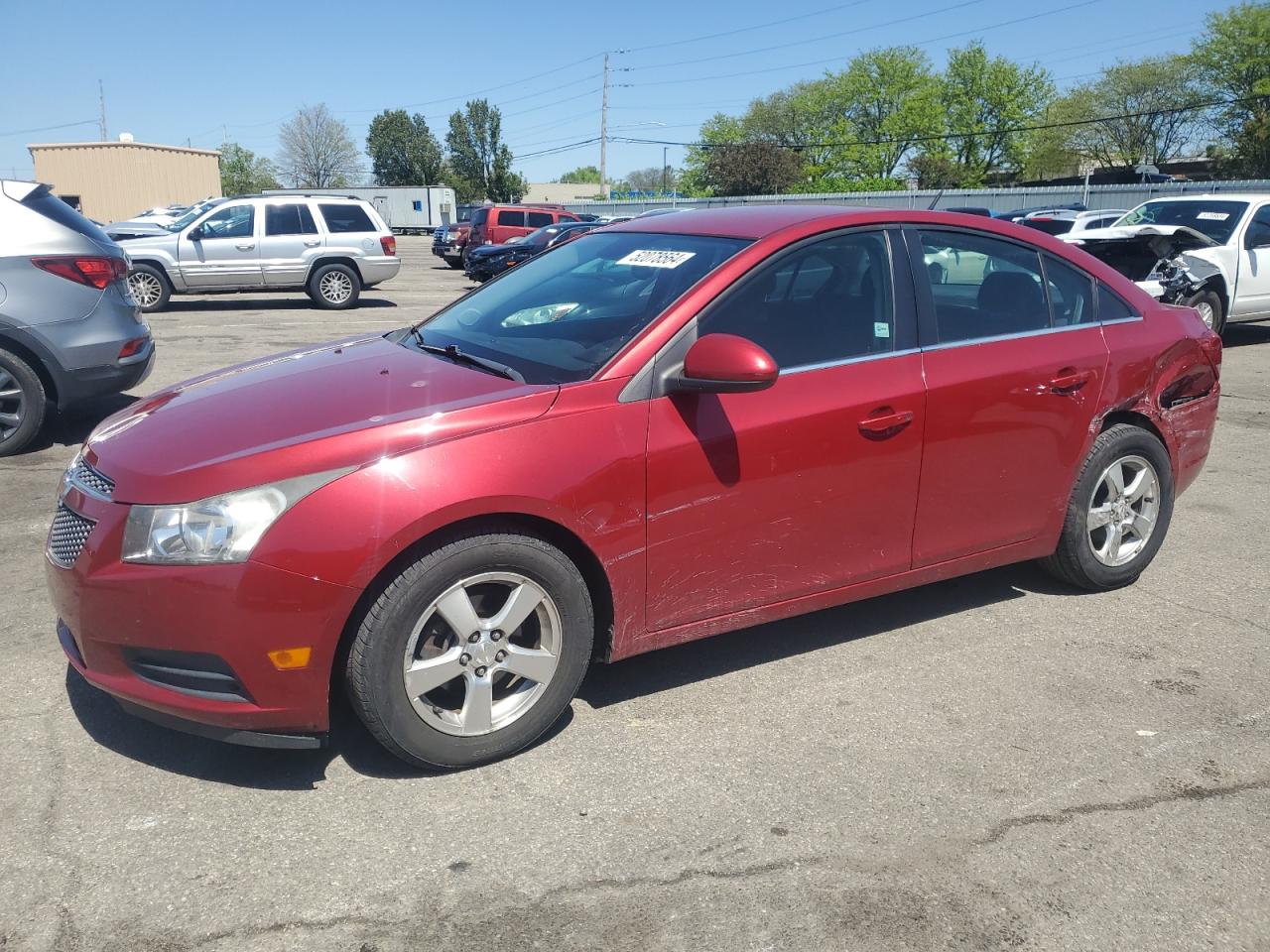 CHEVROLET CRUZE 2012 1g1pf5sc8c7325825