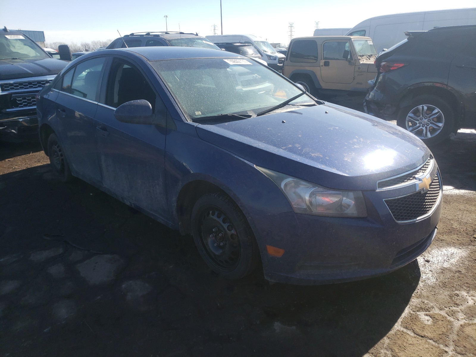 CHEVROLET CRUZE LT 2012 1g1pf5sc9c7256062