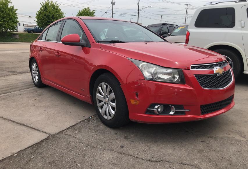 CHEVROLET CRUZE LT 2012 1g1pf5scxc7133161