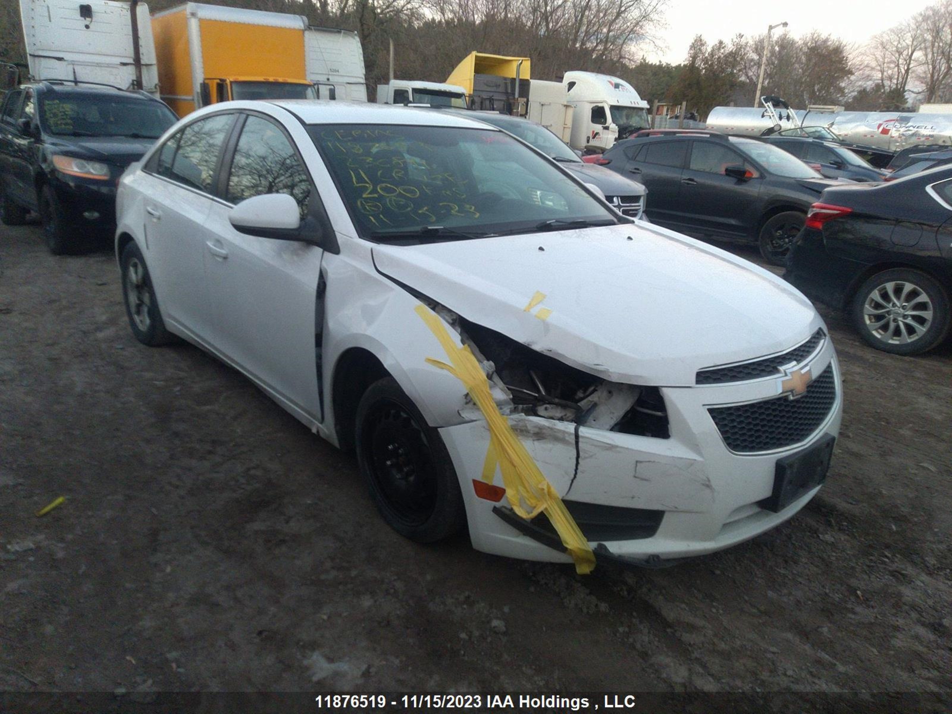 CHEVROLET CRUZE 2011 1g1pg5s93b7236891