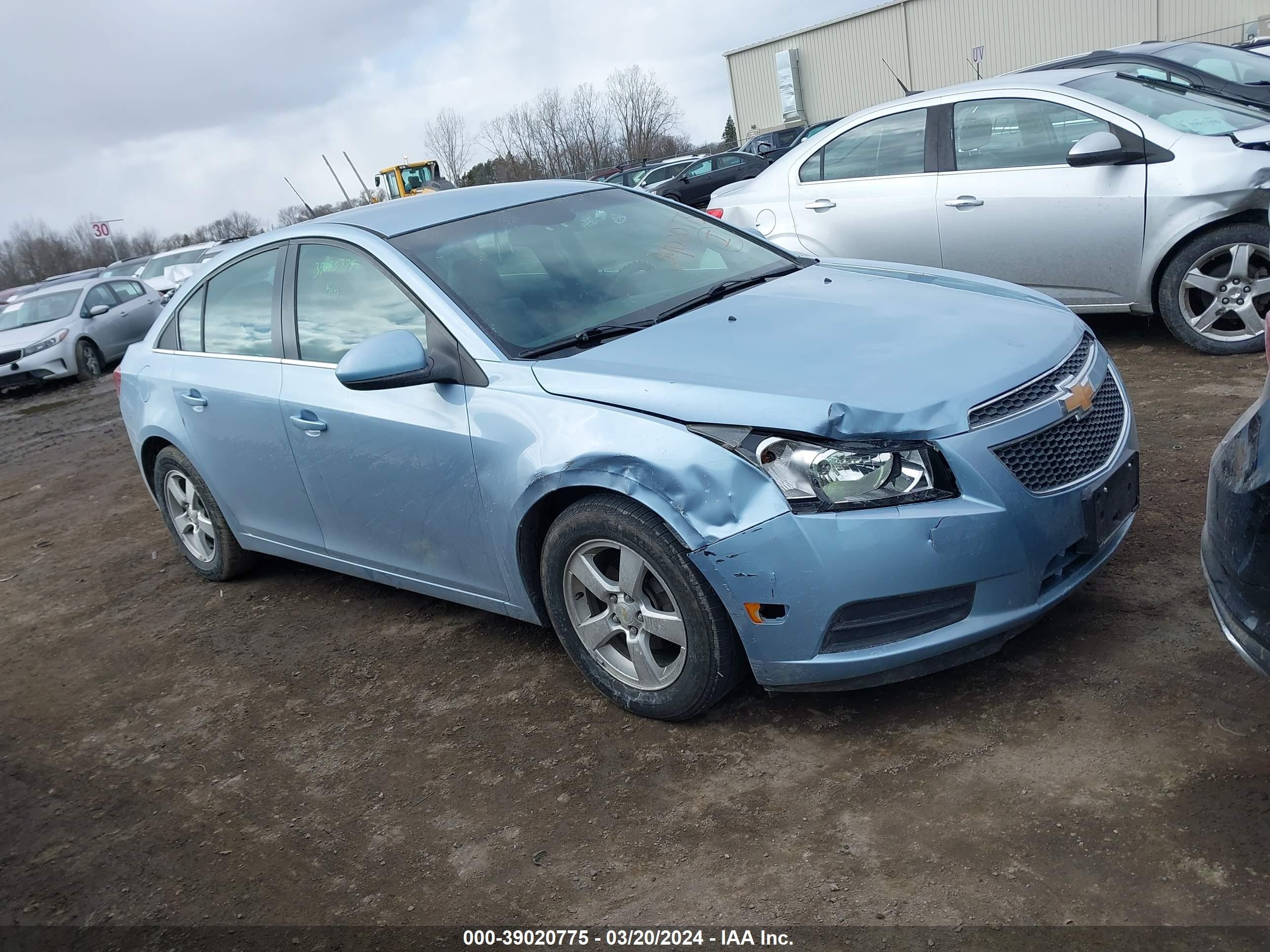 CHEVROLET CRUZE 2011 1g1pg5s94b7213104