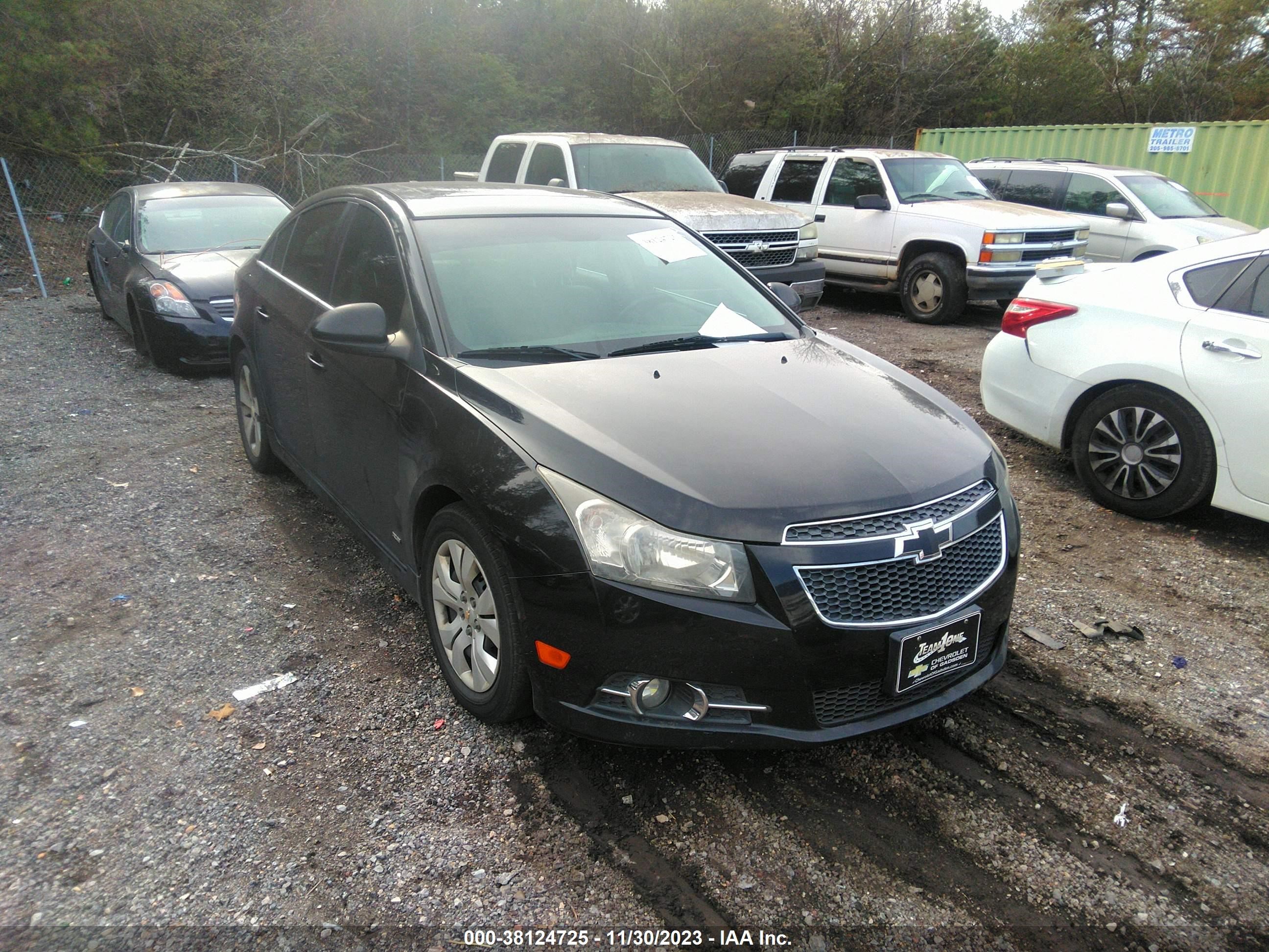 CHEVROLET CRUZE 2011 1g1pg5s97b7181894