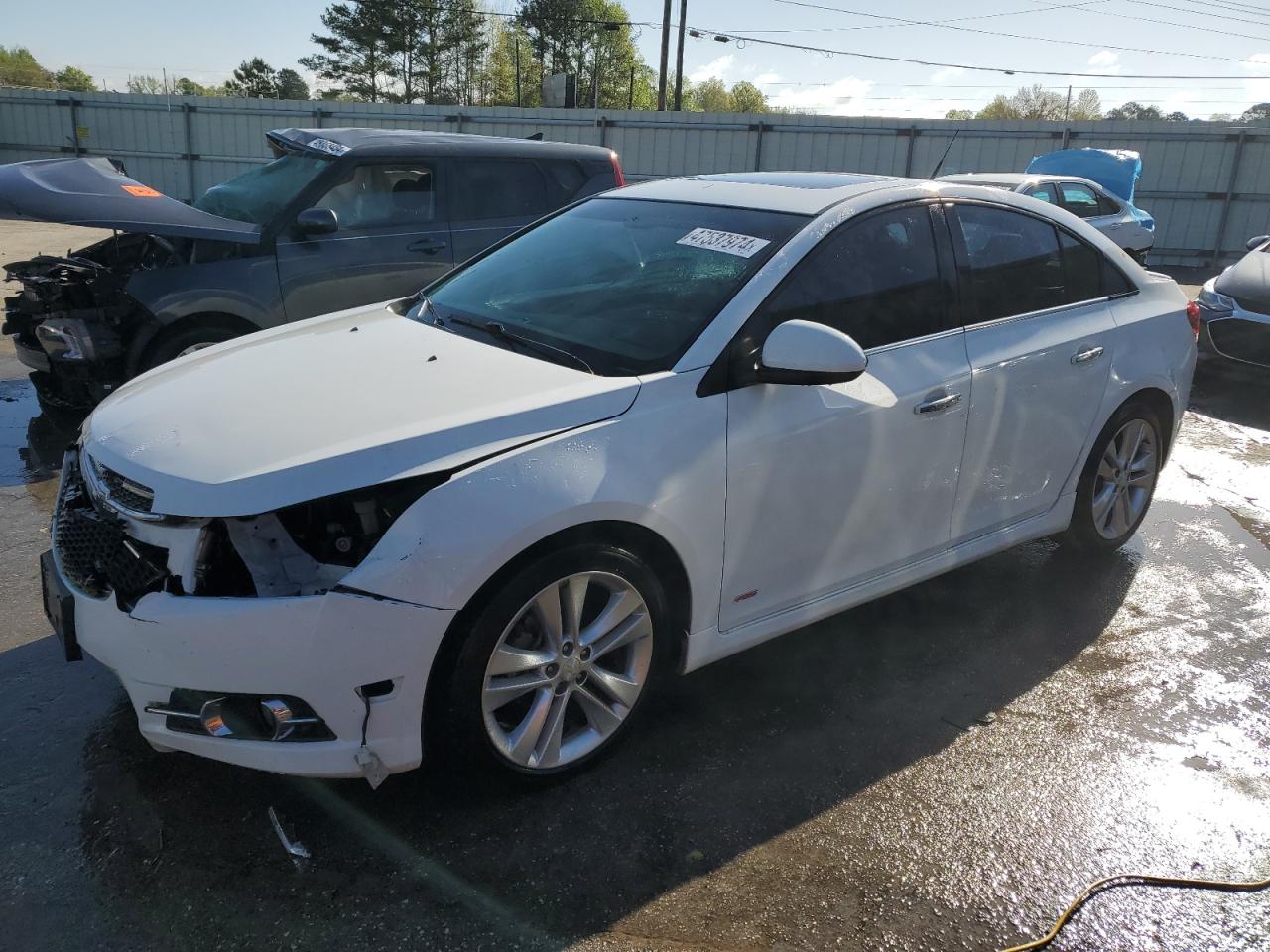 CHEVROLET CRUZE 2014 1g1pg5sb2e7388555