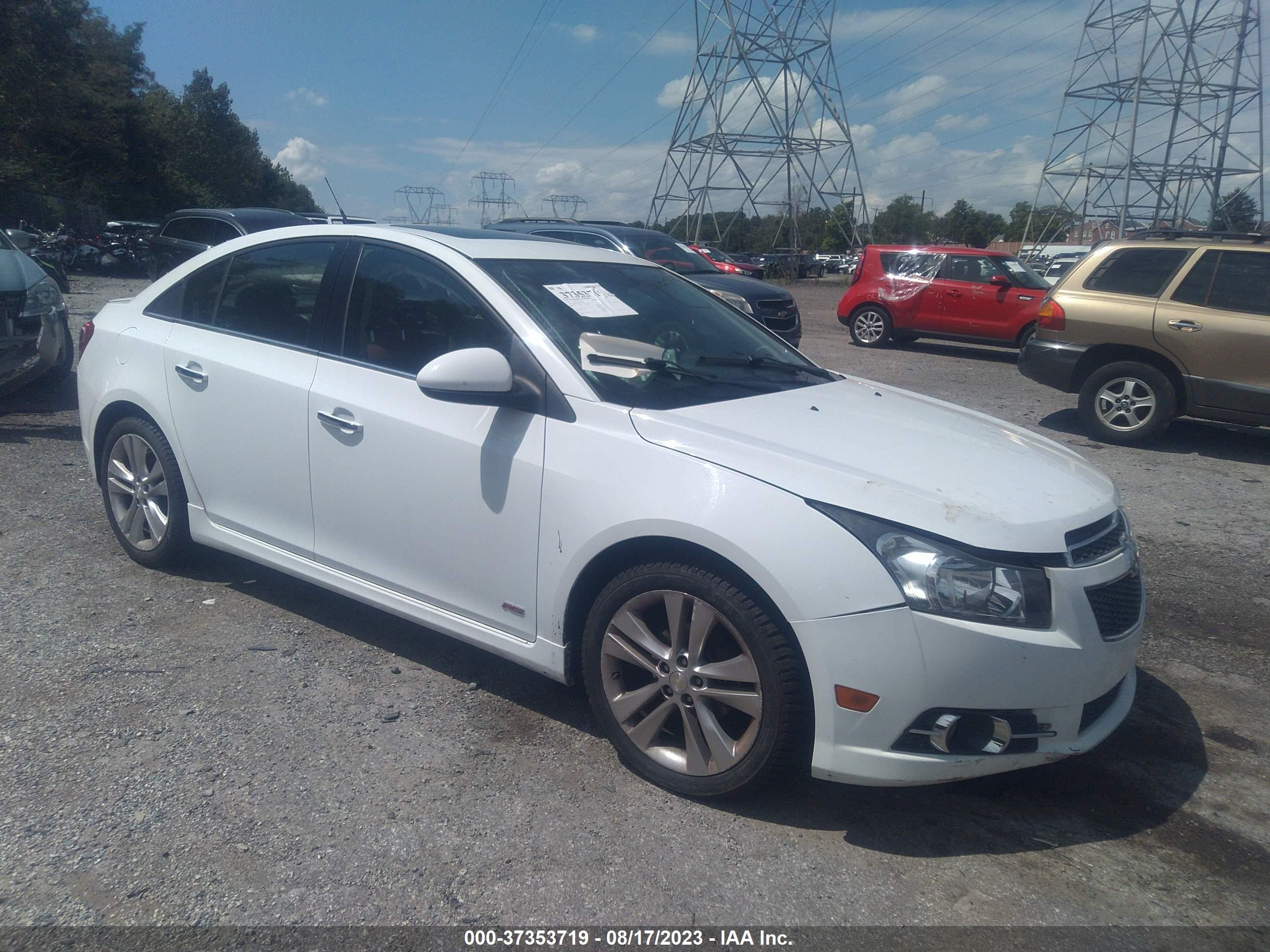 CHEVROLET CRUZE 2014 1g1pg5sb5e7273075