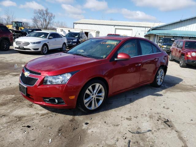 CHEVROLET CRUZE LTZ 2013 1g1pg5sb7d7113620