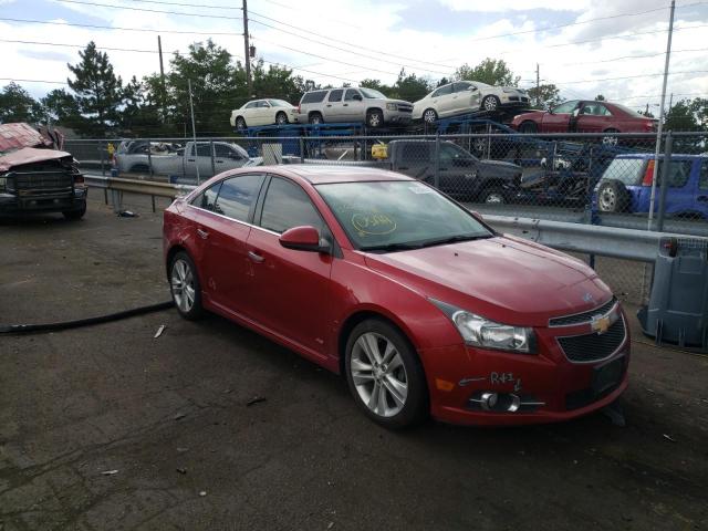 CHEVROLET CRUZE LTZ 2013 1g1pg5sb8d7117496