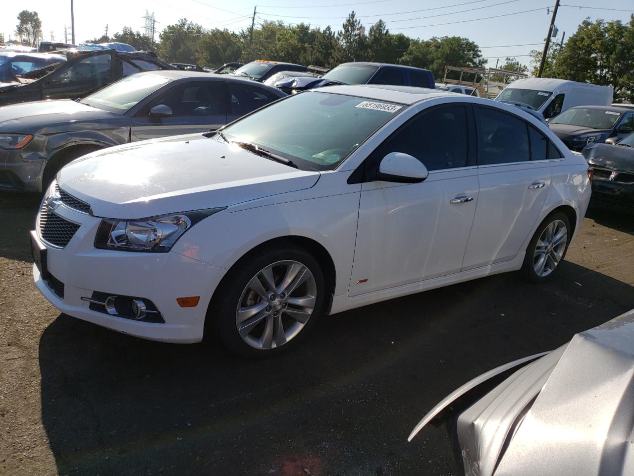 CHEVROLET CRUZE 2014 1g1pg5sb8e7210231