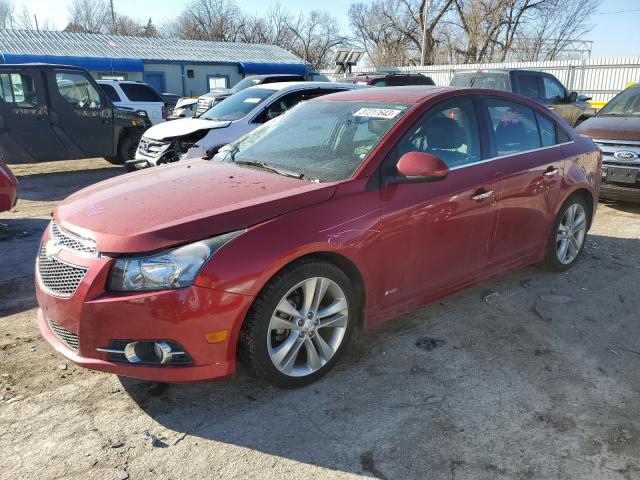 CHEVROLET CRUZE LTZ 2014 1g1pg5sb9e7303162