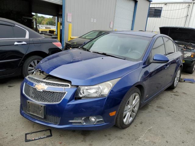 CHEVROLET CRUZE LTZ 2013 1g1pg5sbxd7243438