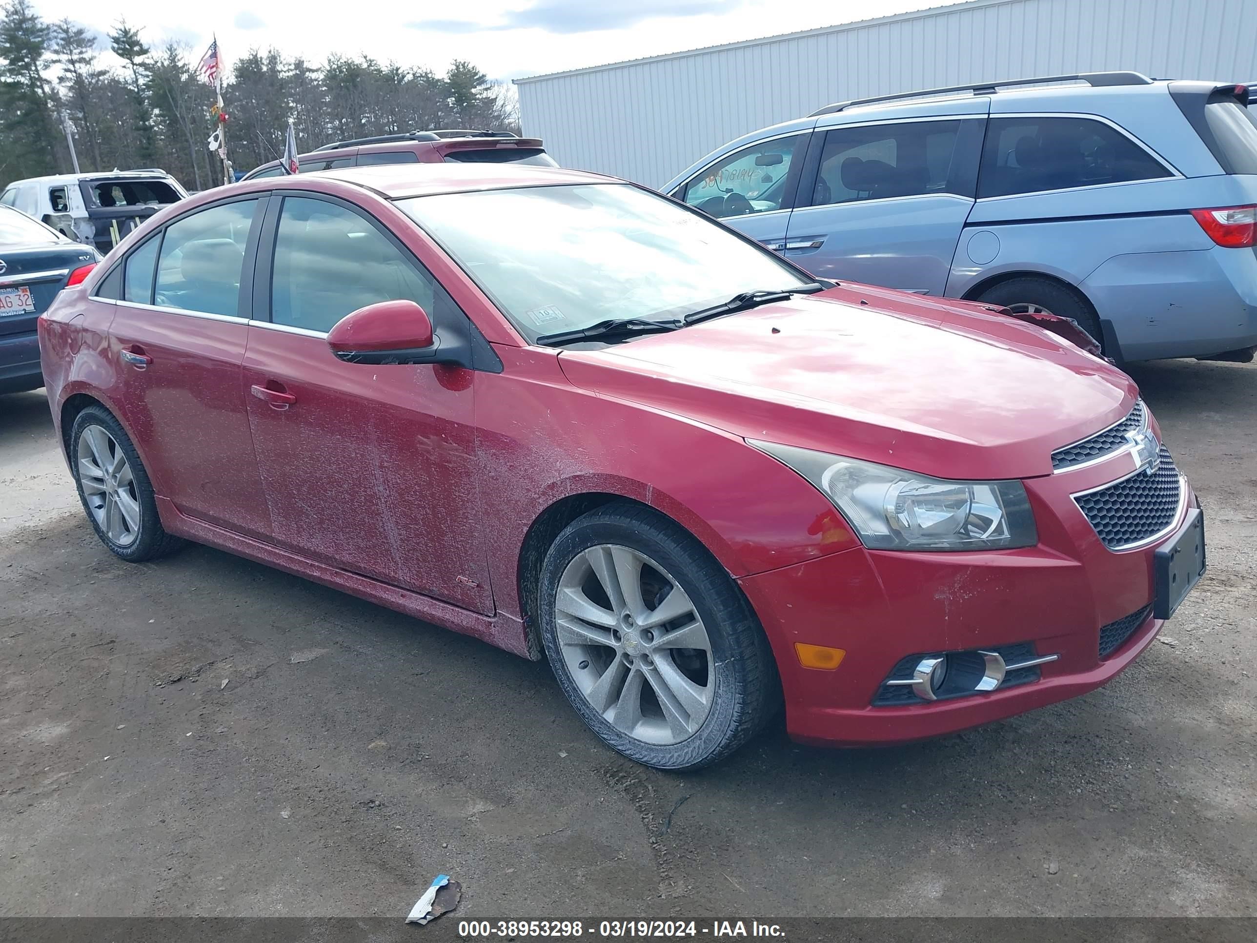 CHEVROLET CRUZE 2014 1g1pg5sbxe7249984