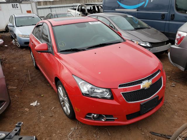 CHEVROLET CRUZE LTZ 2014 1g1pg5sbxe7386150