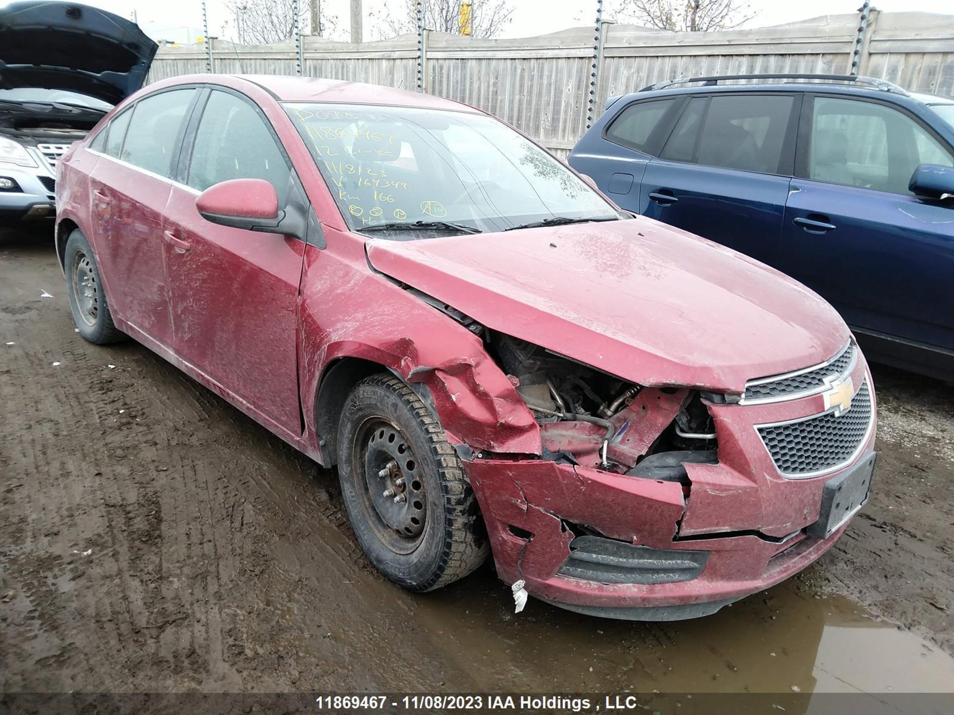 CHEVROLET CRUZE 2012 1g1pg5sc0c7164349