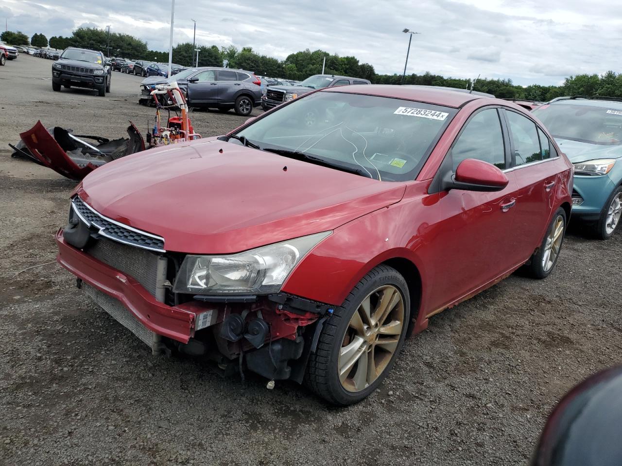 CHEVROLET CRUZE 2011 1g1ph5s95b7134098