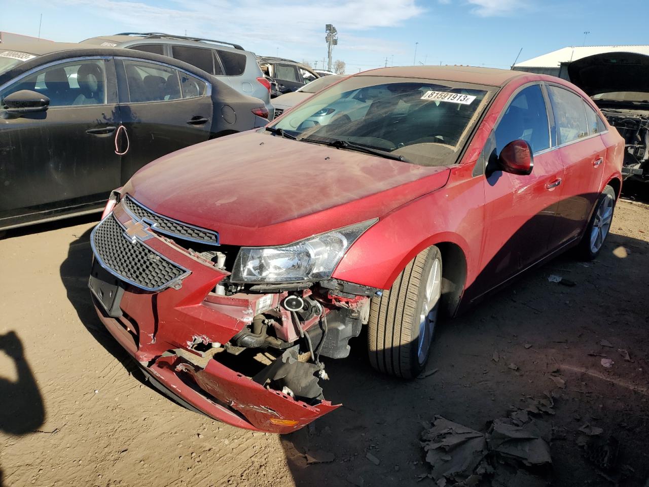 CHEVROLET CRUZE 2011 1g1ph5s95b7164685